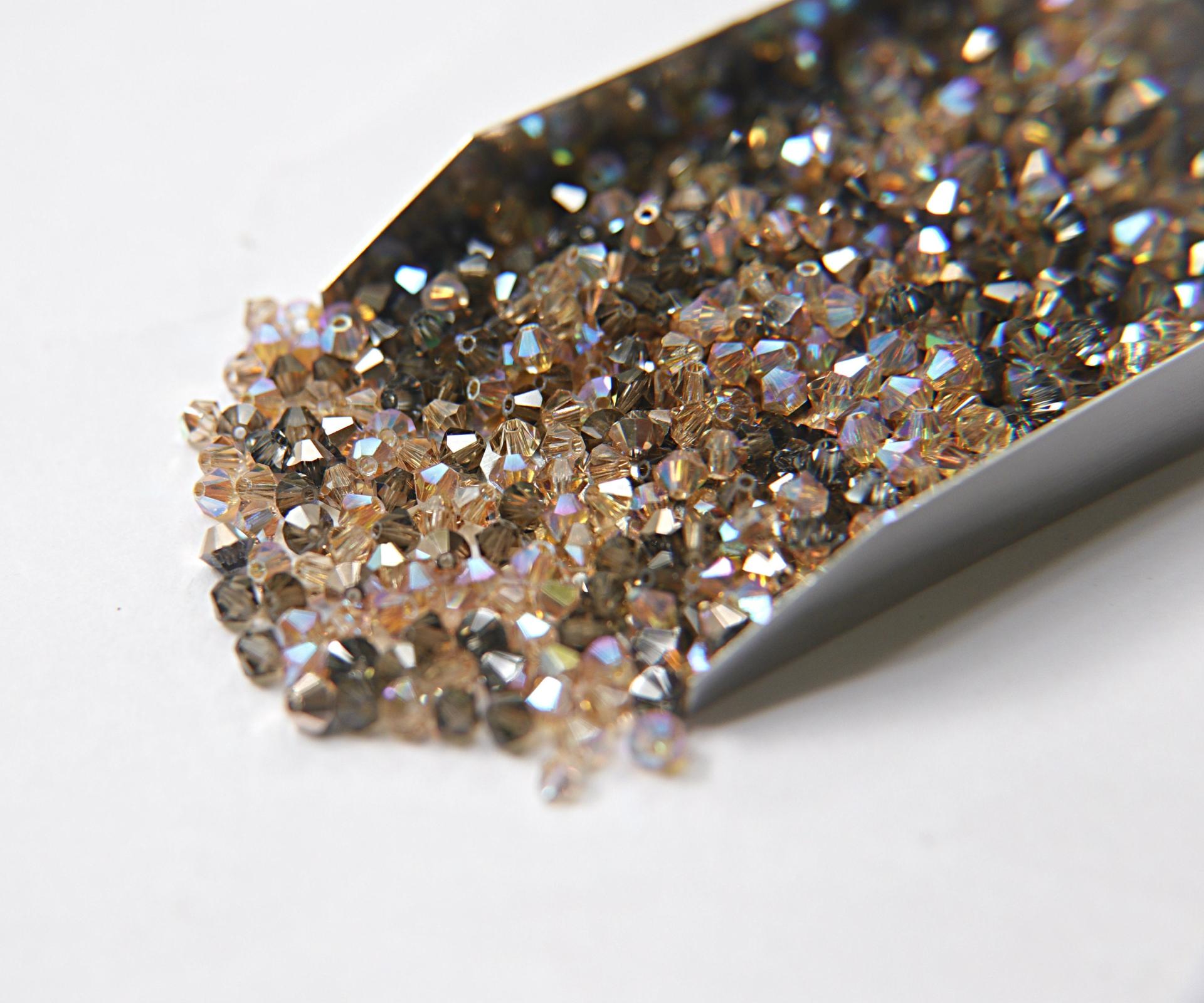 4mm Show Stopper Designer Mixes Swarovski Bicone beads 36/72/144/432/720 Pieces loose beads, mix beads, embroidery materials, craft supplies