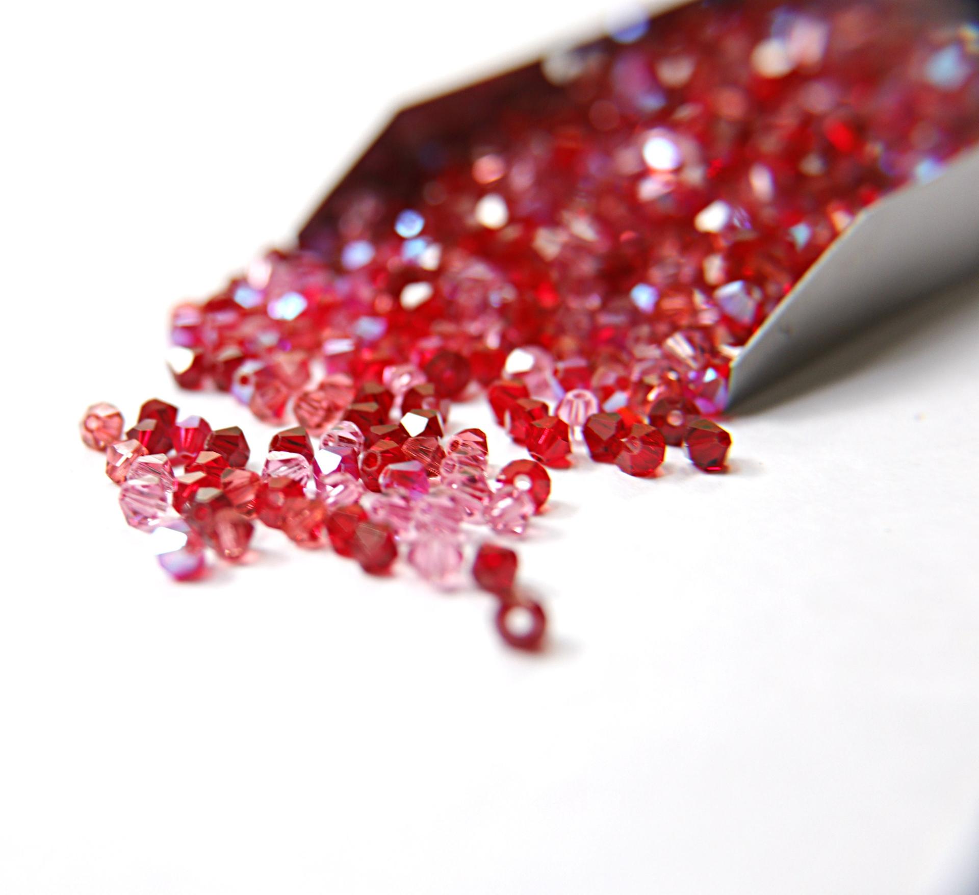 3/4mm Mirabilis Designer Mixes Swarovski Bicone beads 36/72/144/432/720 Pieces loose beads, mix beads, embroidery materials, craft supplies
