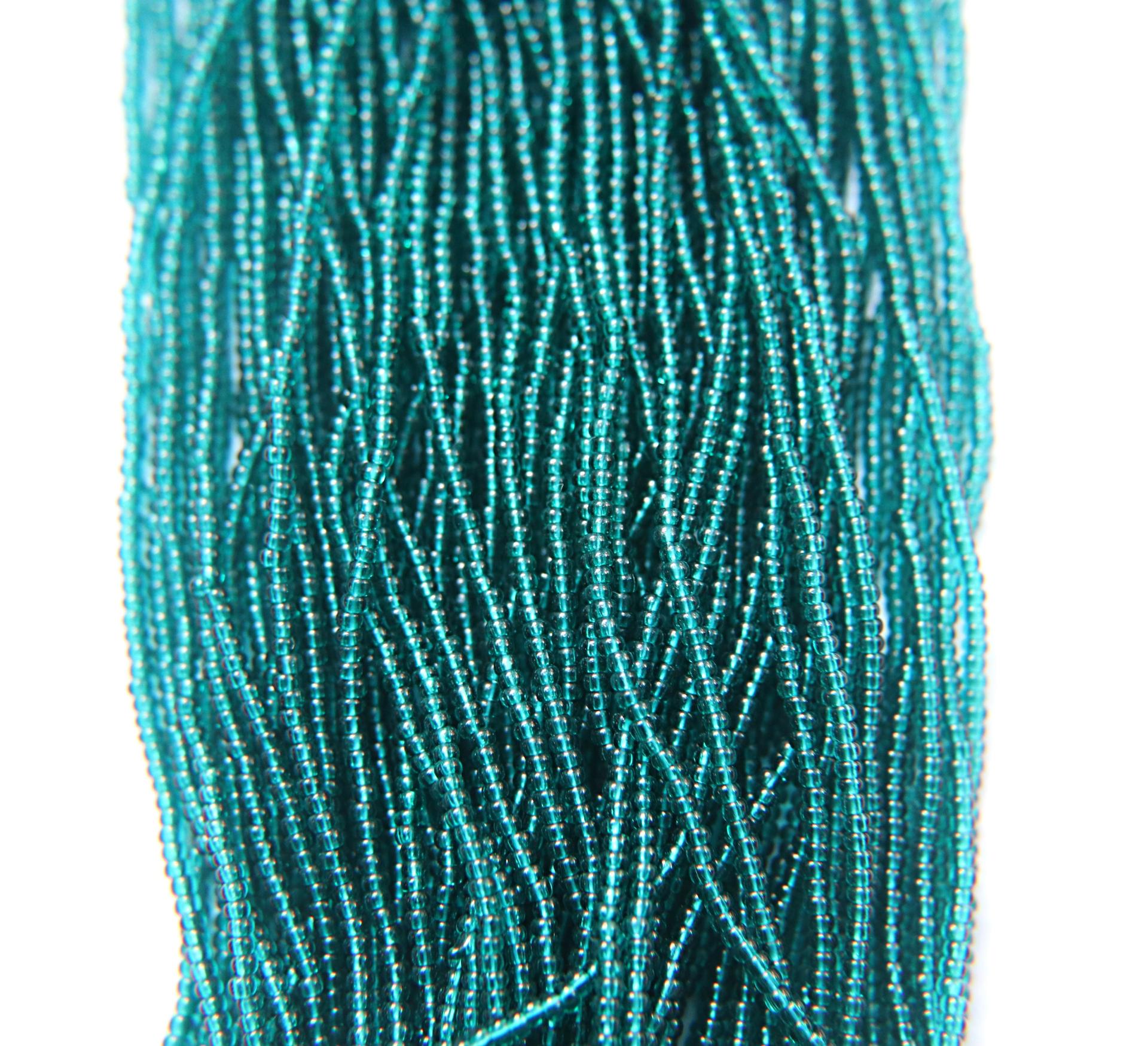 11/0 Czech Seed Bead Blue Zircon Transparent 1/5/25/50/100 Full hanks Preciosa Ornella loose beads, mix beads, embroidery materials, craft