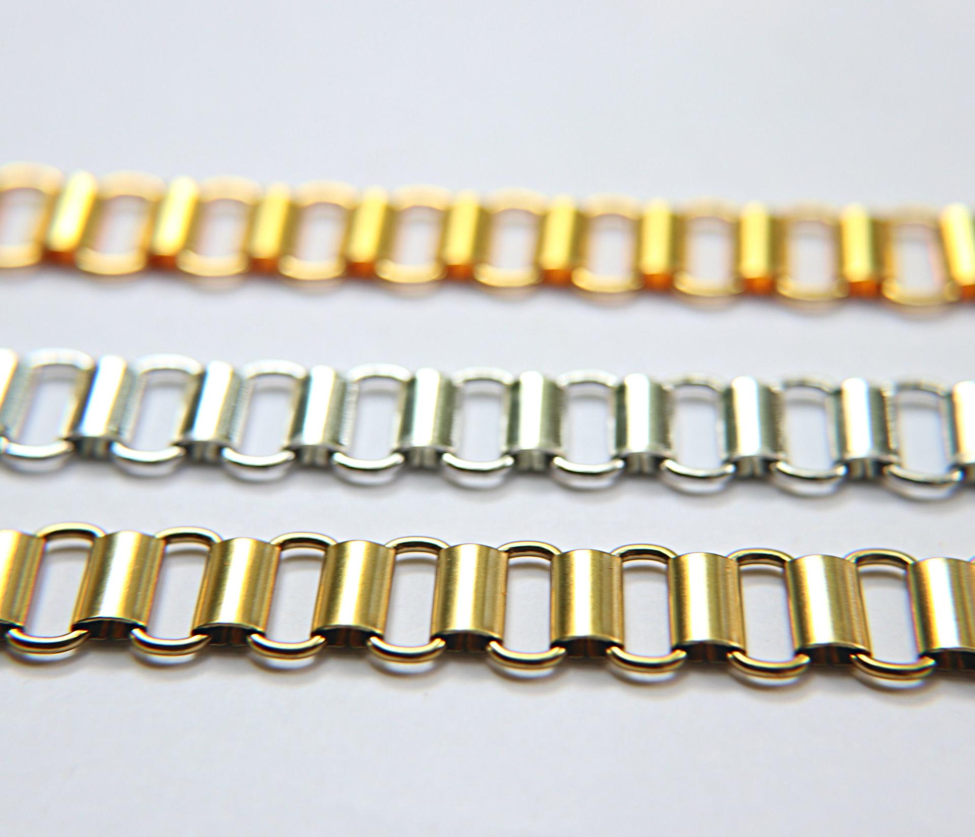 High Quality Purse Chain, Metal Shoulder Handbag Strap, Replacement Handle Chain, Metal Crossbody Bag Chain Strap, watch straps
