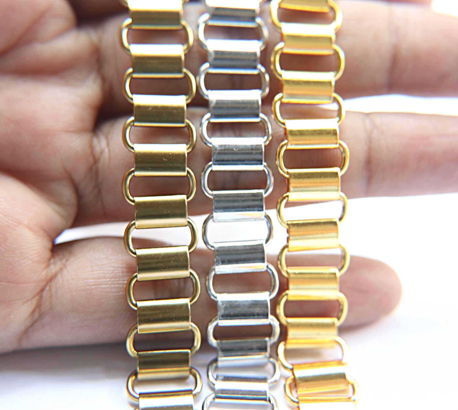 High Quality Purse Chain, Metal Shoulder Handbag Strap, Replacement Handle Chain, Metal Crossbody Bag Chain Strap, watch straps