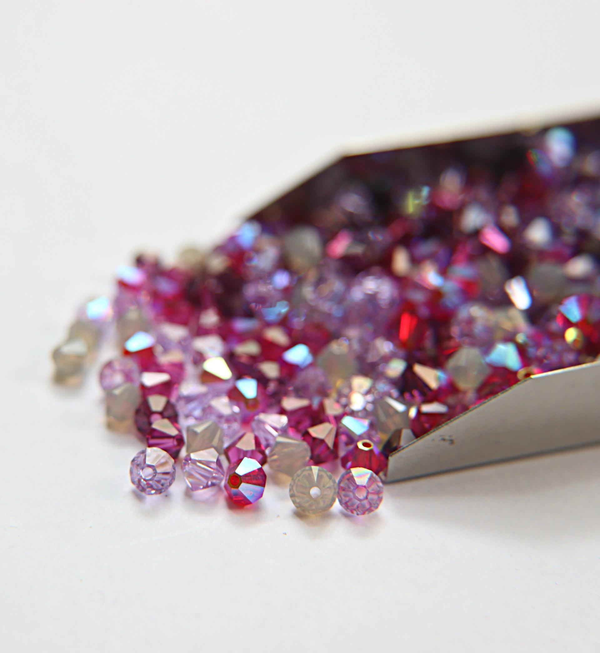 5mm Perry Designer Mixes Swarovski Bicone beads 12/36/72/144/432/720 Pieces jewelry making, embroidery materials, mix beads, craft supply
