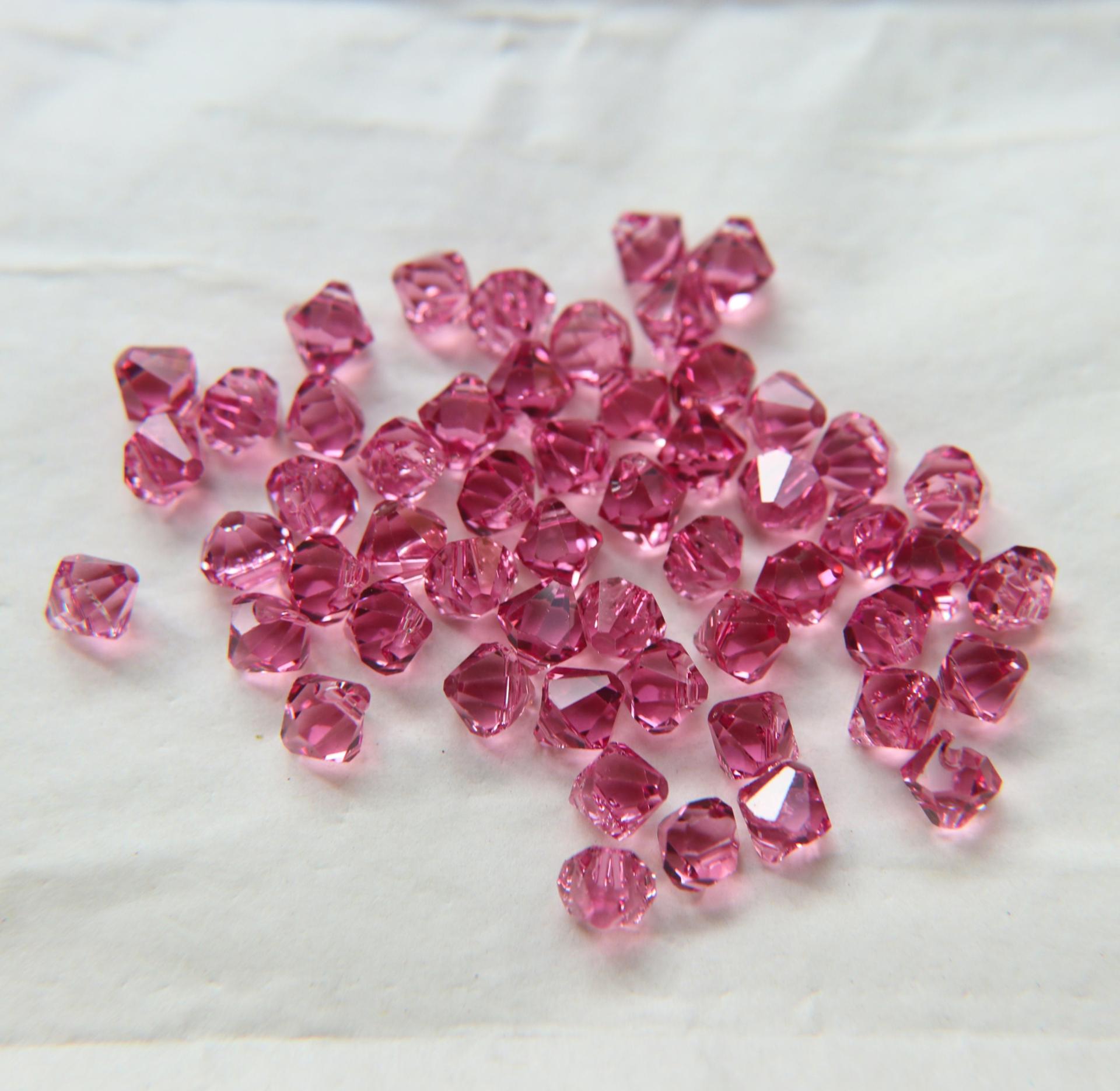 6mm Swarovski Elements 6301 Top Drilled Bicone Pendants 6/12/36/72/144 Pieces, jewelry making, vintage findings, Premium Materials