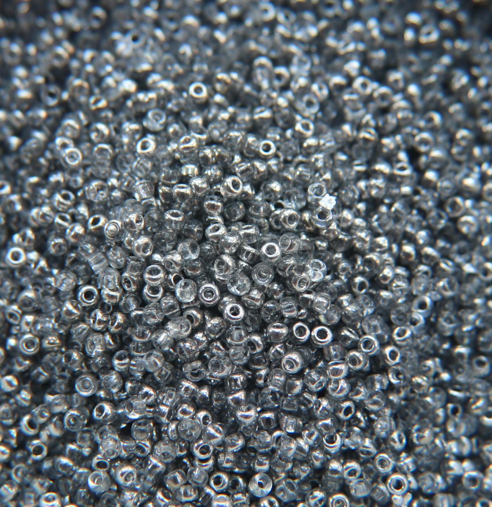 11/0 Crystal Patina Silver SEED BEADS PRECIOSA Traditional Czech Beads™ 50/100/500 Grams Jewelry making beads, vintage beads, premium supply