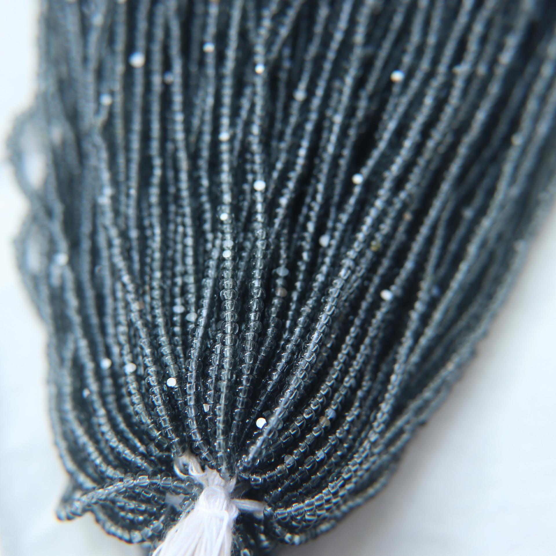 11/0 Charlotte true Cut Beads Transparent Grey 10/20/50/250/500 Grams PREMIUM SEED Beads