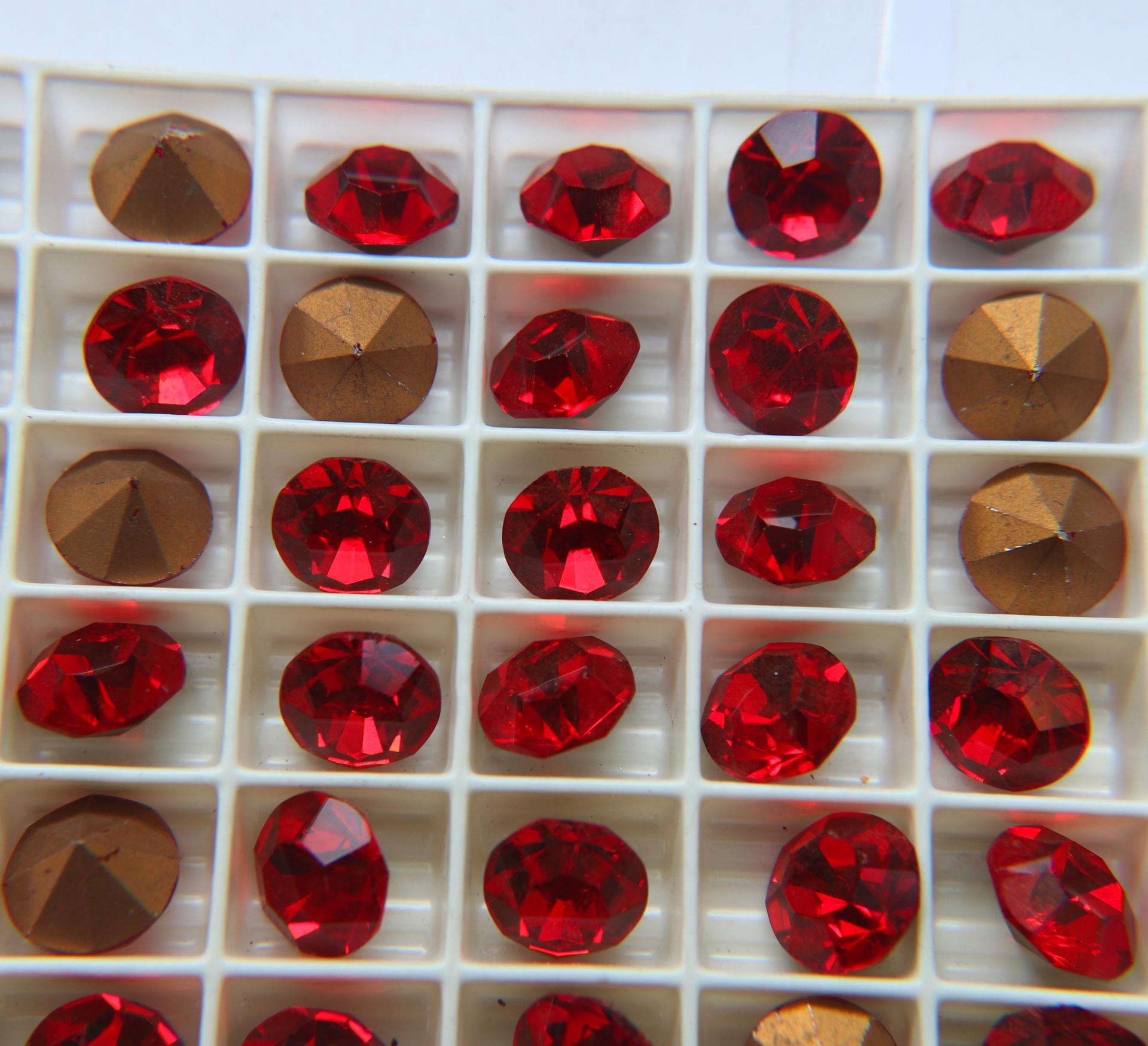 48 ss Swarovski Vintage Rhinestones Foiled 2/6/24/72 pieces (8 colors)