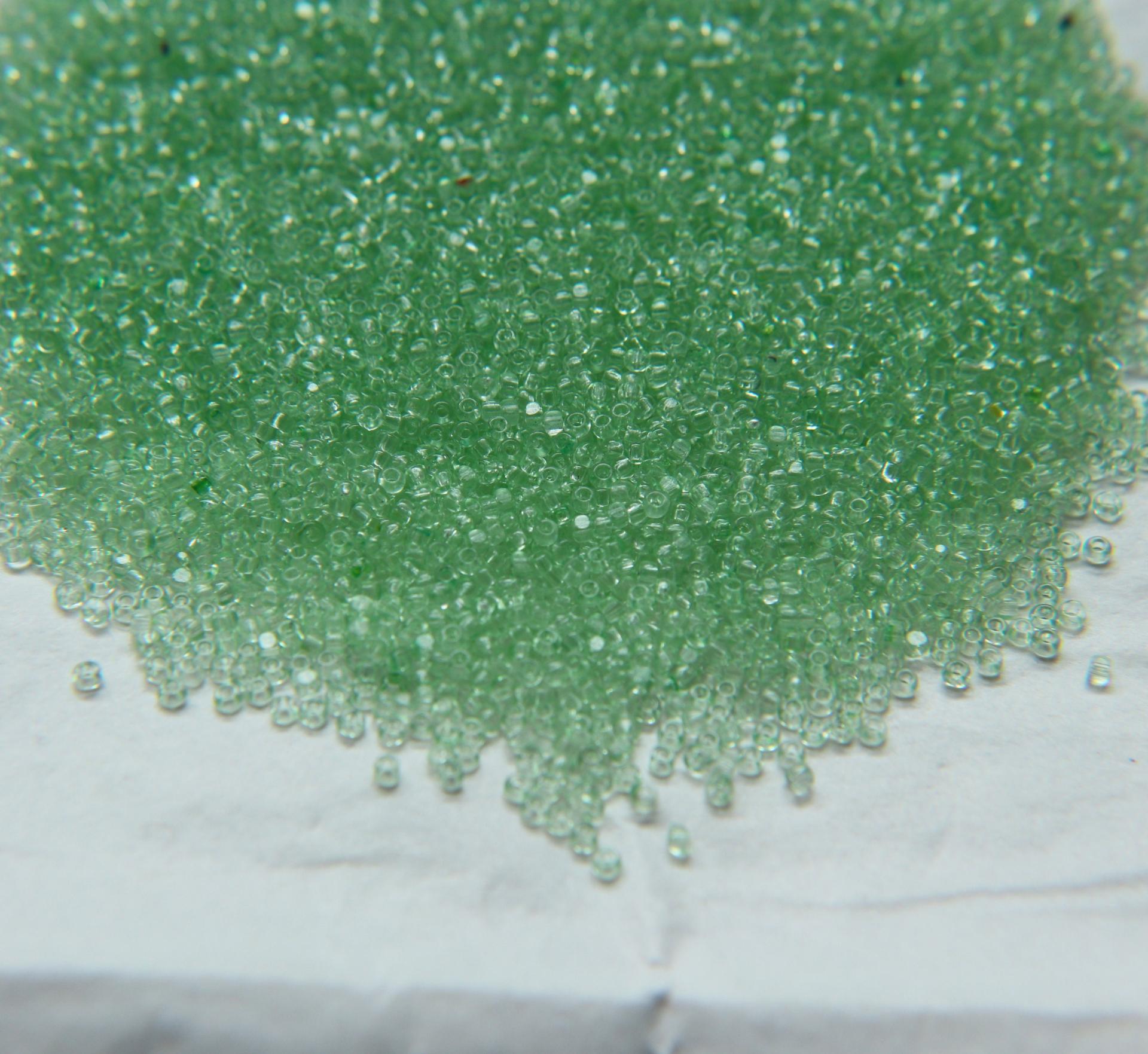 11/0 Charlotte Cut Beads Chrysolite Transparent (Dyed) 10/20/50/250/500 Premium Seed beads, jewelry making
