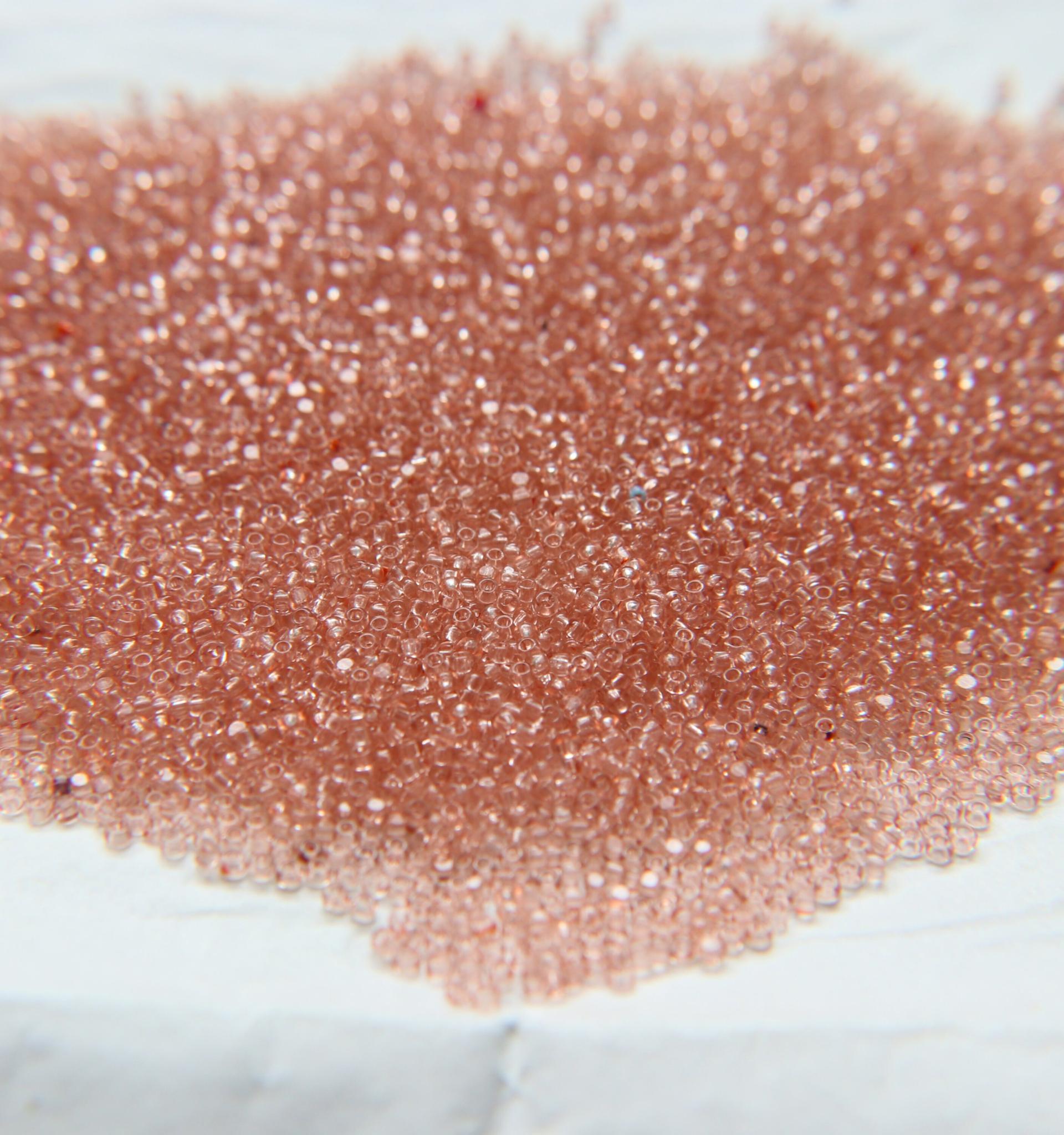 13/0 Charlotte true Cut Beads Vintage Rose Transparent (Dyed) 5/10/20/50/250/500 Grams PREMIUM SEED Beads