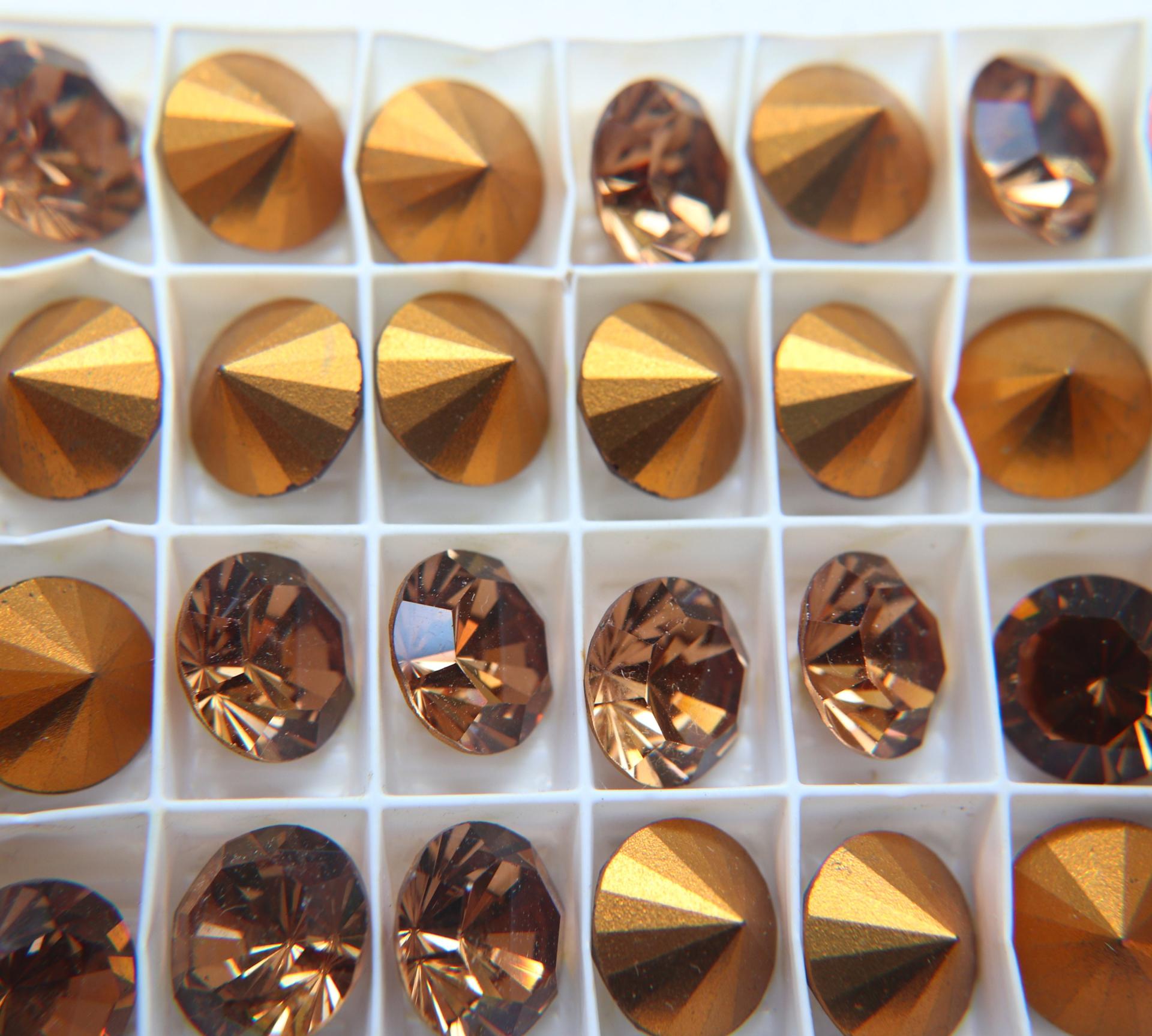 60 ss Swarovski Vintage Rhinestones Foiled 2/6/24/72 pieces (4 colors)