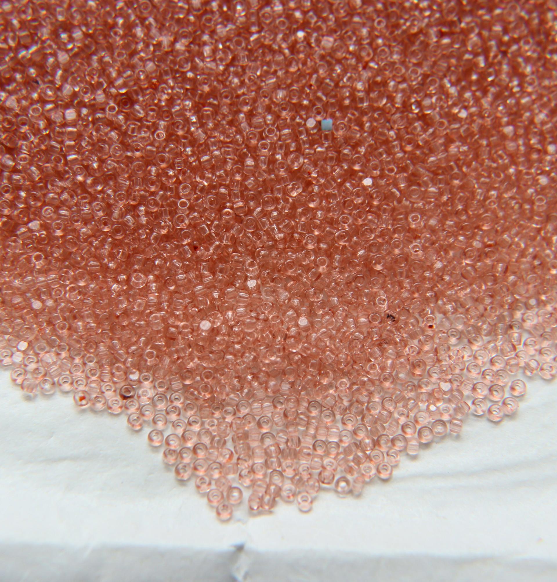 13/0 Charlotte true Cut Beads Vintage Rose Transparent (Dyed) 5/10/20/50/250/500 Grams PREMIUM SEED Beads