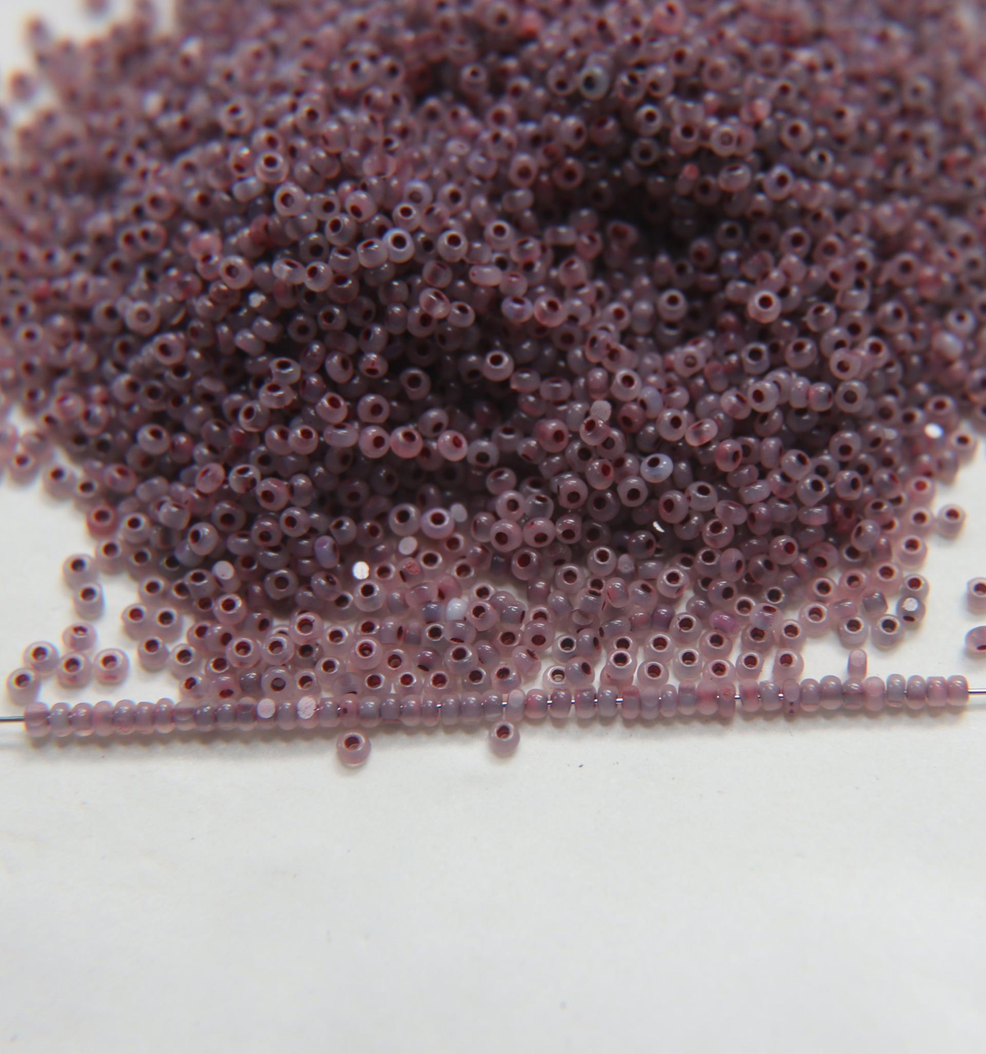 13/0 Charlotte Cut Beads Plum Opal 5/10/20/50/250/500 Grams PREMIUM SEED BEADS, Native Supply