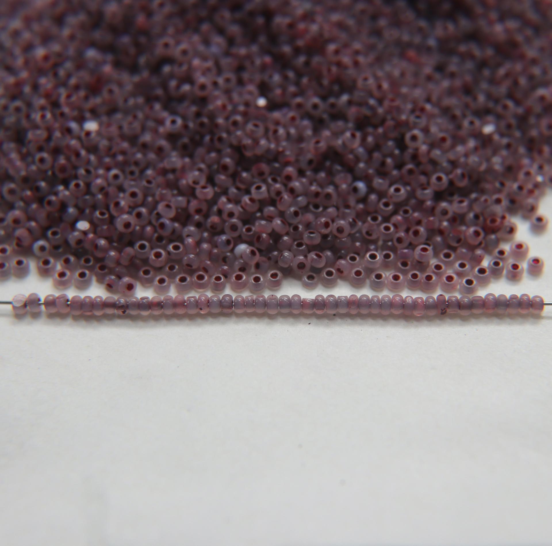 13/0 Charlotte Cut Beads Plum Opal 5/10/20/50/250/500 Grams PREMIUM SEED BEADS, Native Supply