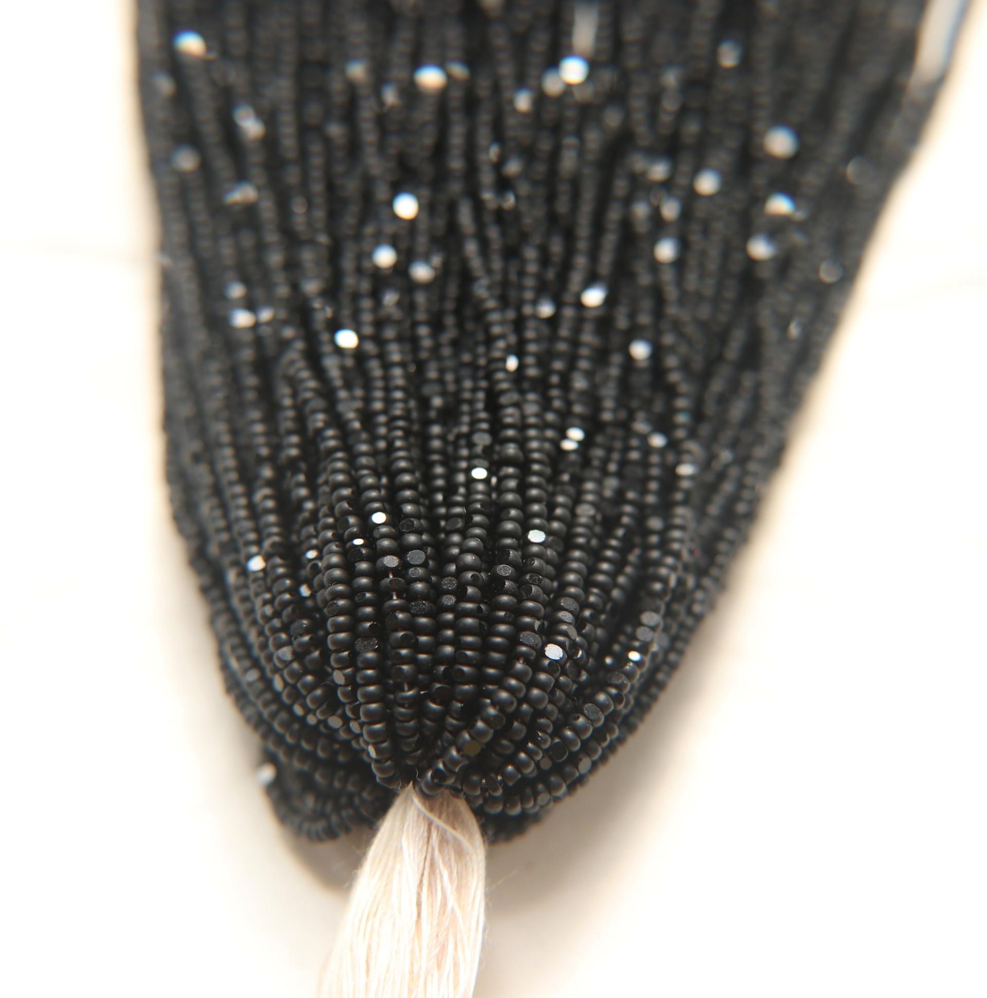 11/0 Hanks Charlotte true Cut Beads Matt Black 1/5/25/50/100 Hanks 2.0mm jewellery rare PREMIUM beads, jewelry supply, findings