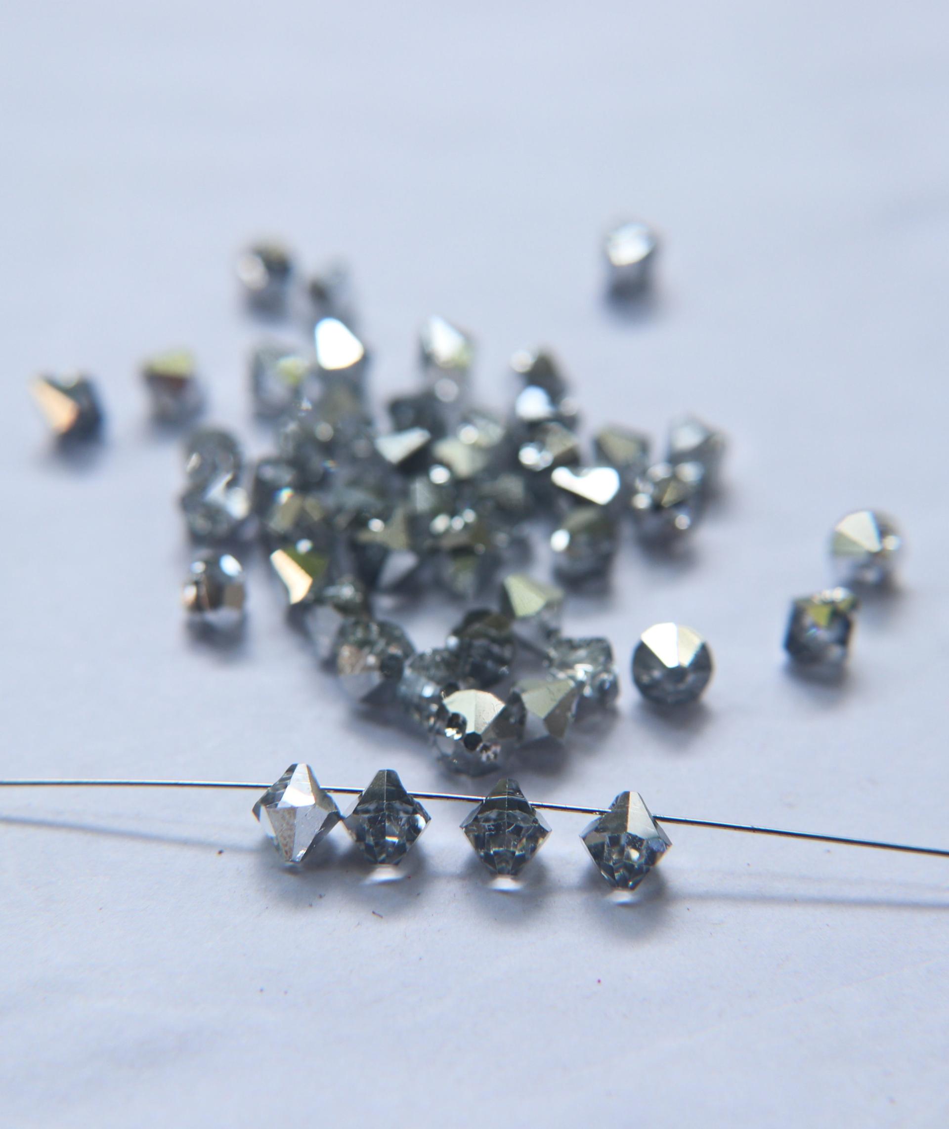 6mm Swarovski Elements 6301 Top Drilled Bicone Pendants 6/12/36/72/144 Pieces, jewelry making, vintage findings, Premium Materials