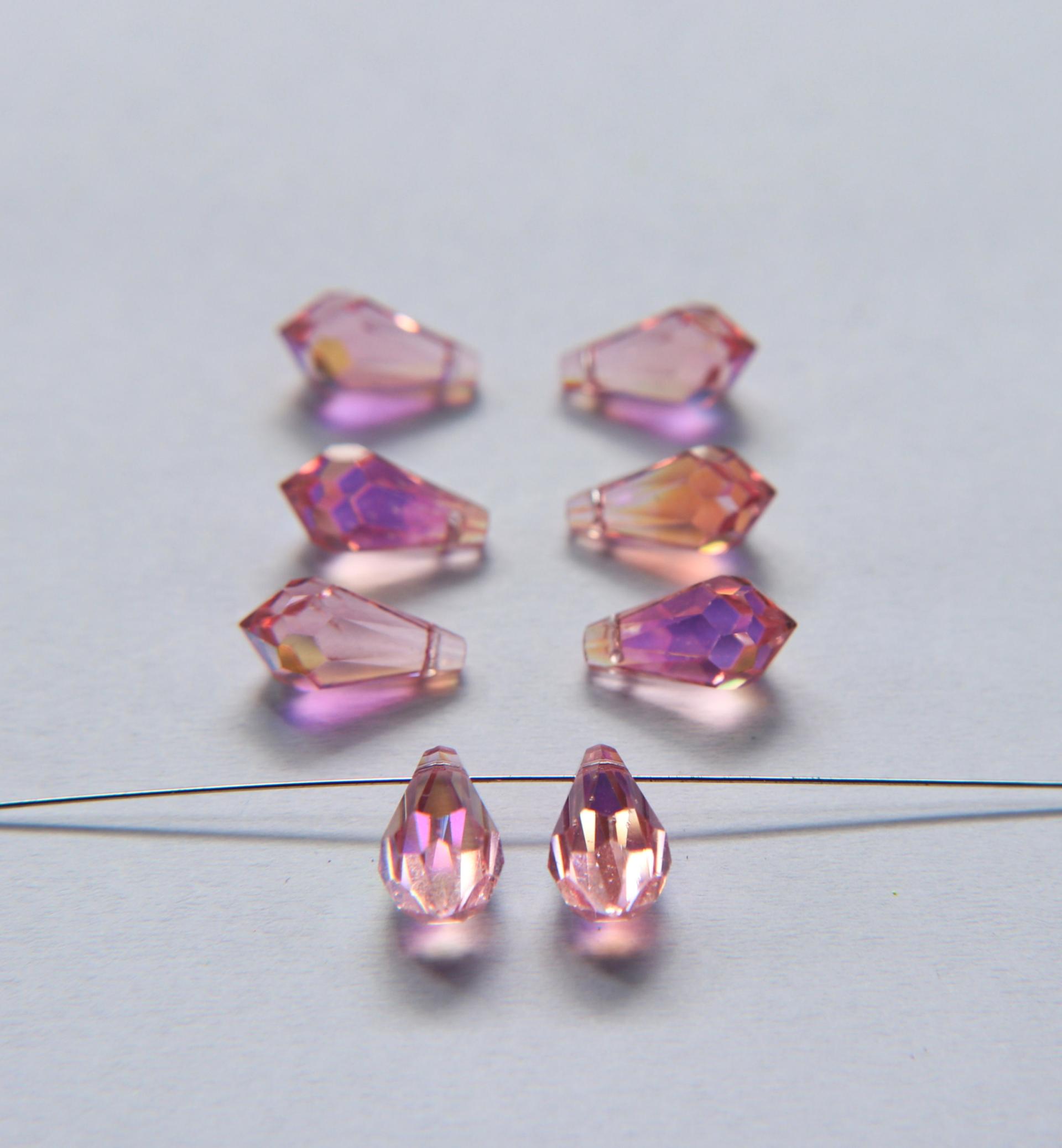 15X7.5 Swarovski Pendants Crystal 6000 Teardrop drop Pendant (10 Colors) 2/6/12/36/72/144 Pieces jewelry making, charms, wedding decorations