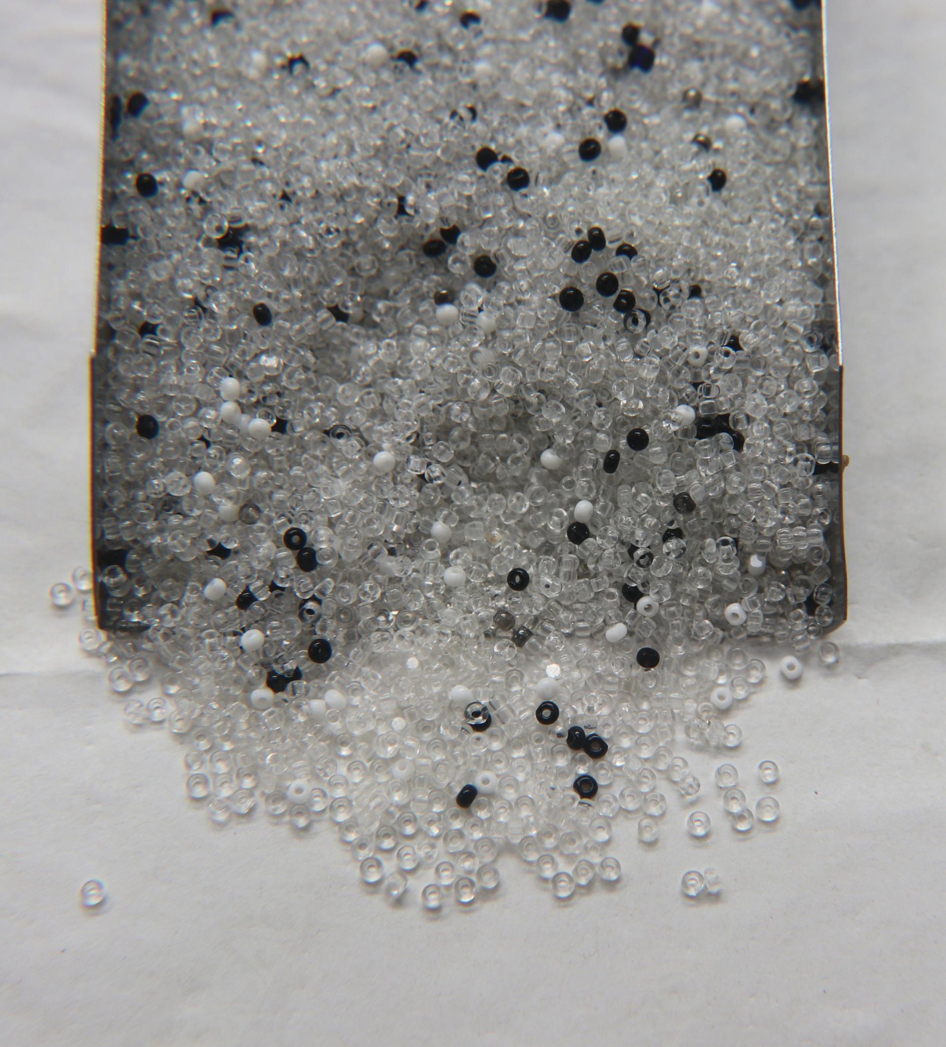 13/0 Charlotte Cut Beads Crystal Pebble Mixes 5/10/20/50/250/500 craft supplies, jewelry making, embroidery materials, vintage