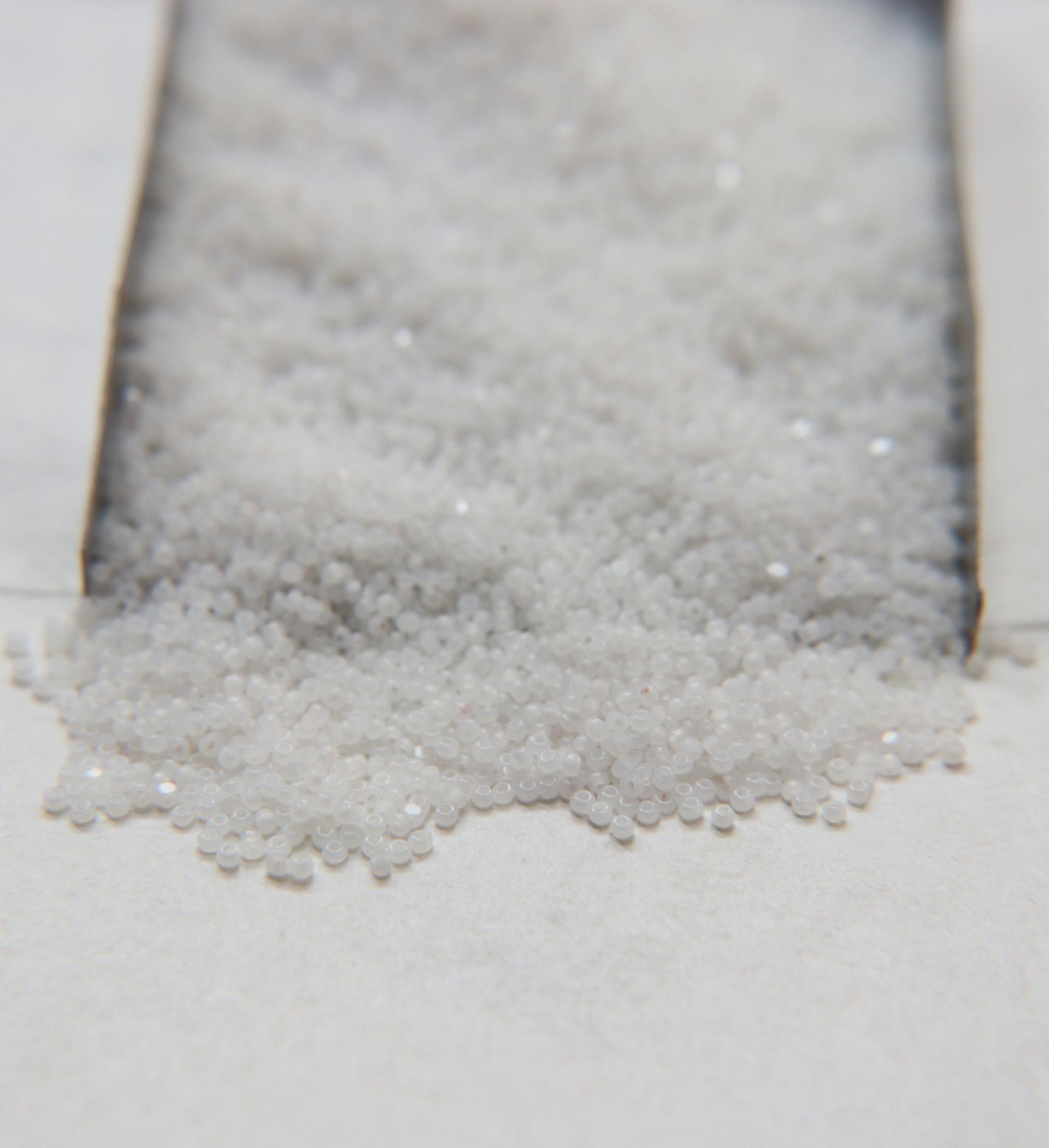 13/0 Charlotte Cut Beads White Alabaster 5/10/20/50/250/500 Grams craft supplies, jewelry making, opal seed beads, vintage findings