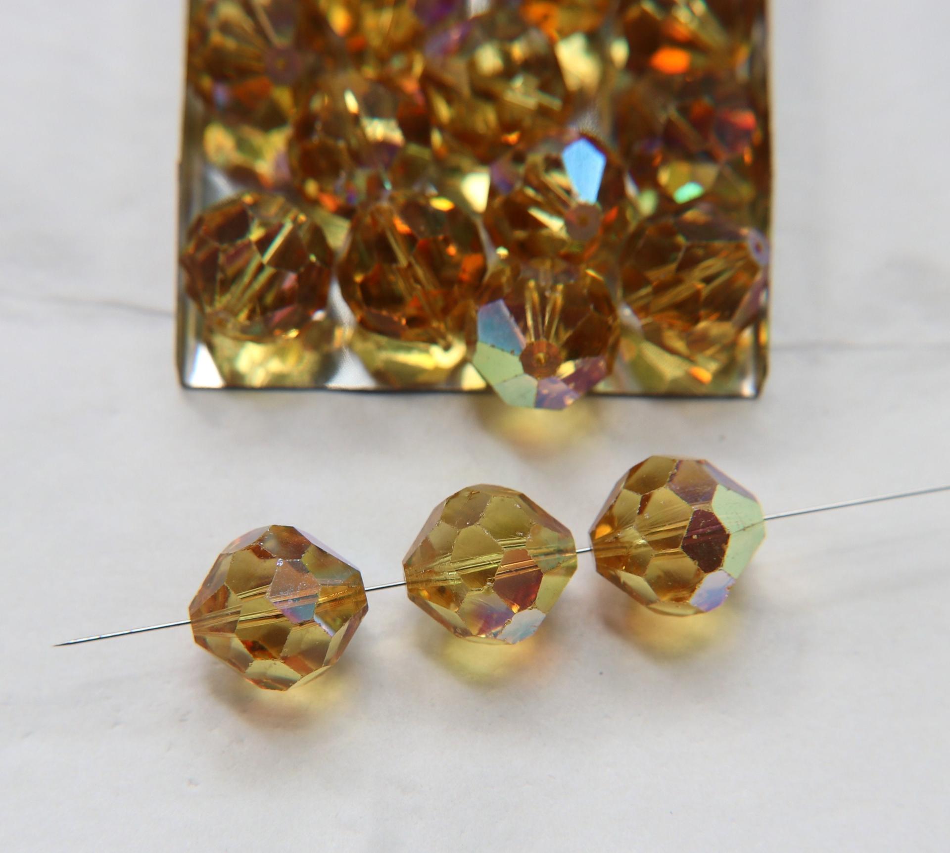 16 MM Swarovski Vintage Light Colorado Topaz Aurore Boreale Vintage faceted article 5309 2/6/12/436/72/144 Pieces Premium materials