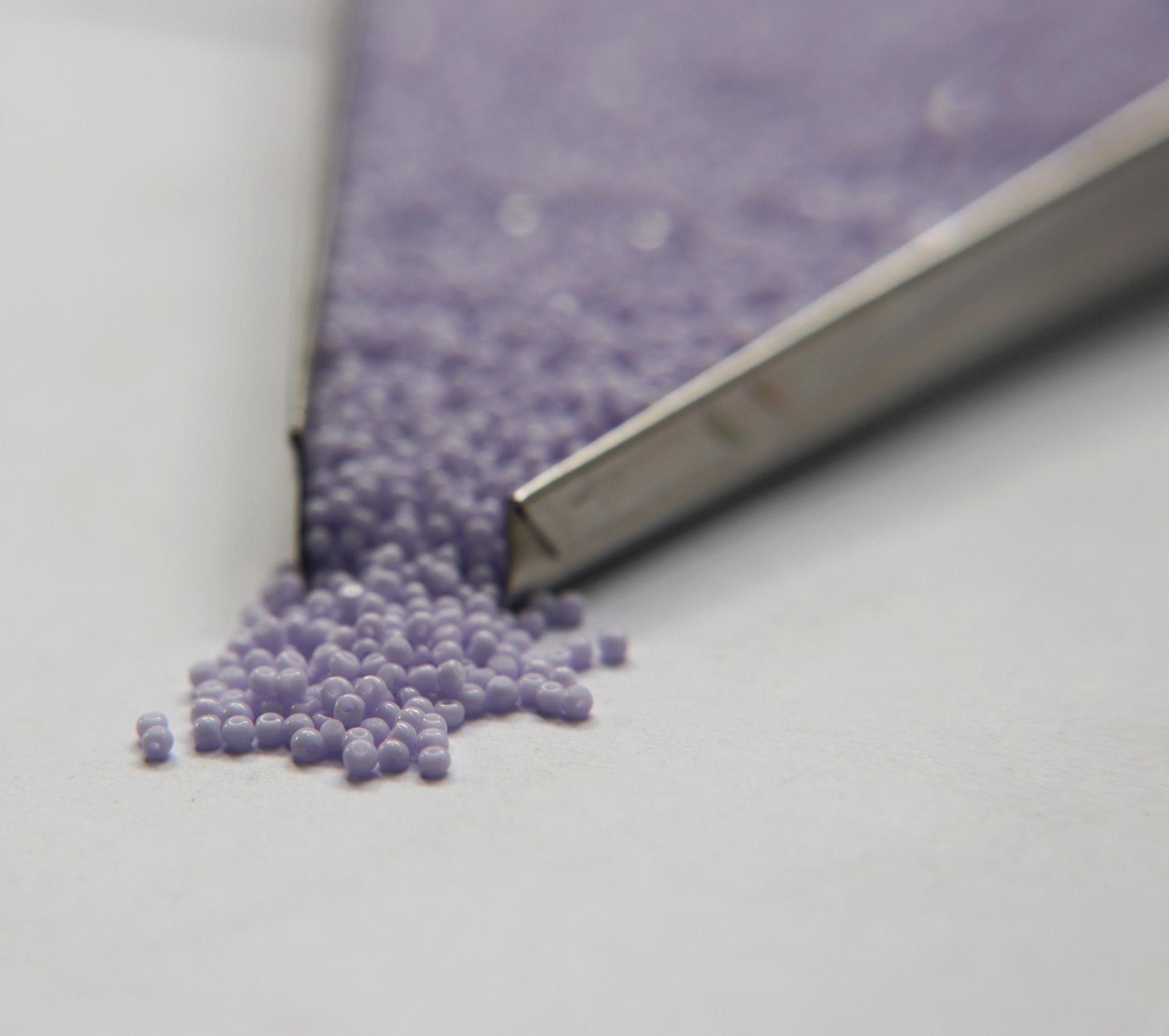 11/0 Charlotte Cut Beads Premium 23420 Periwinkle Opaque 10/20/50/250/500 Grams PREMIUM SEED BEADS