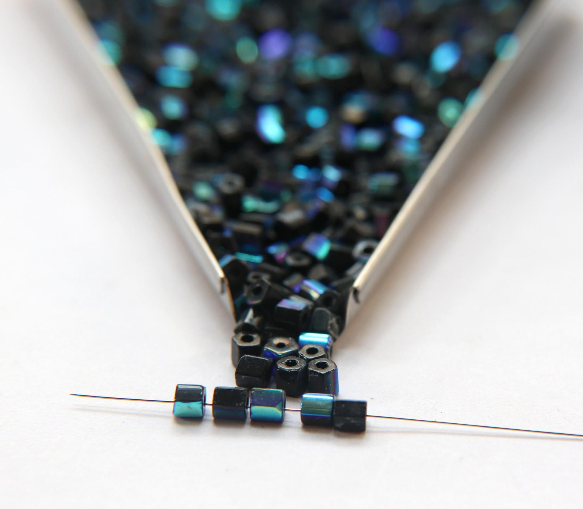 4x4 mm Jet AB Glass beads 72/144/288 Pieces spacer beads, wholesale beads