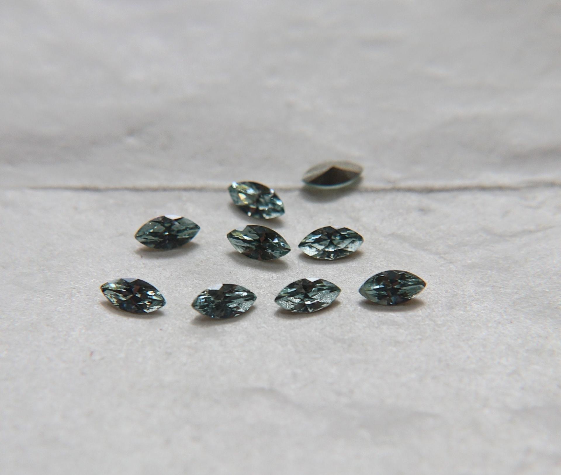 6X3 mm Swarovski fancy Navette fancy Light Azore foiled 36/72/144/288 Pieces Jewery making stones gemstones, fancy opal stones
