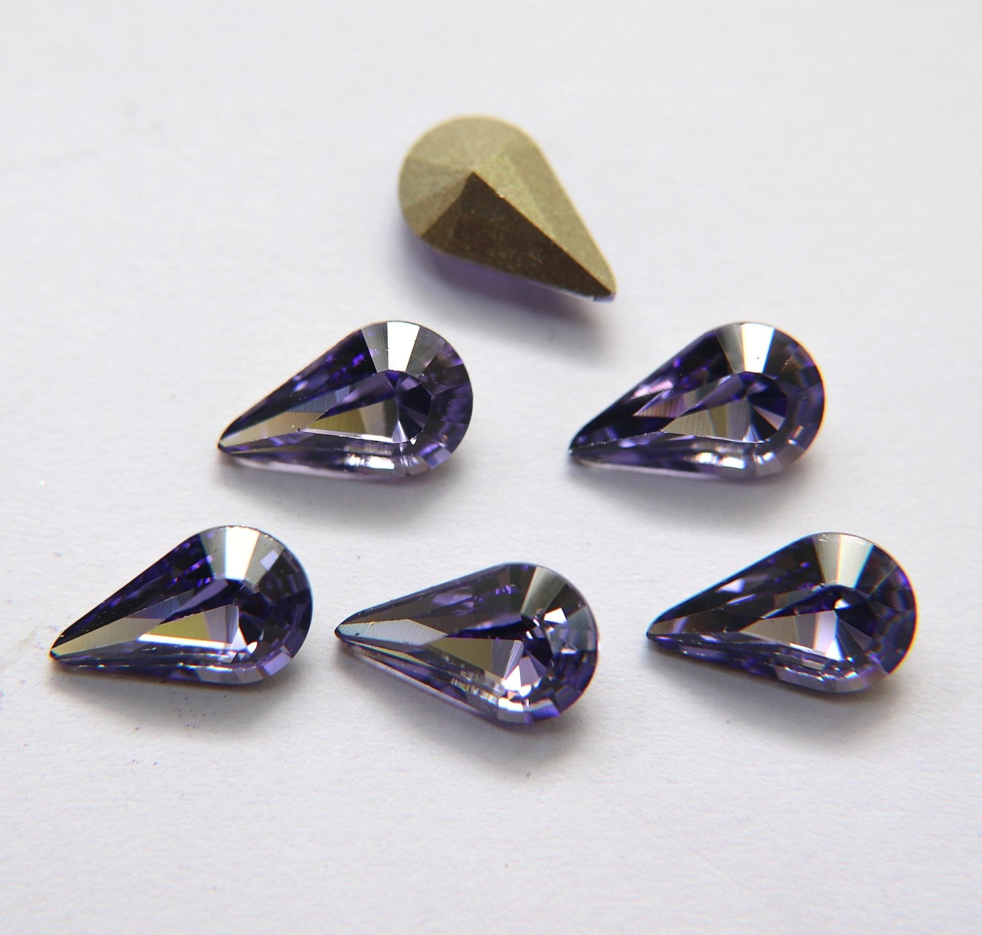 13x7.8mm Swarovski 4300 fancy Pear in (9 Colors) 2/6/24/72 Pieces Jewery making stones gemstones, fancy opal stones