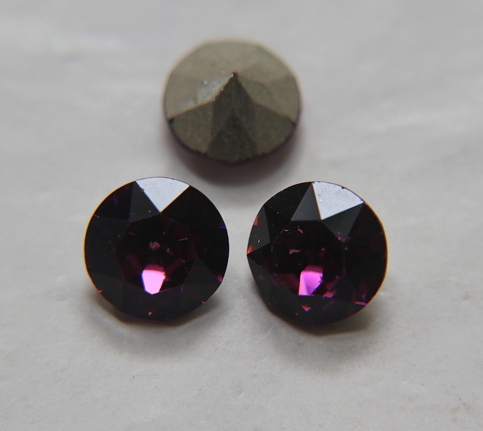 55 ss Swarovski #1200 Dentelle vintage Crystal Ab/Black Diamond/Light Rose Moonlight/Padparadscha Satin/Jet Foiled 2/6/24/72 pieces (6 colors)