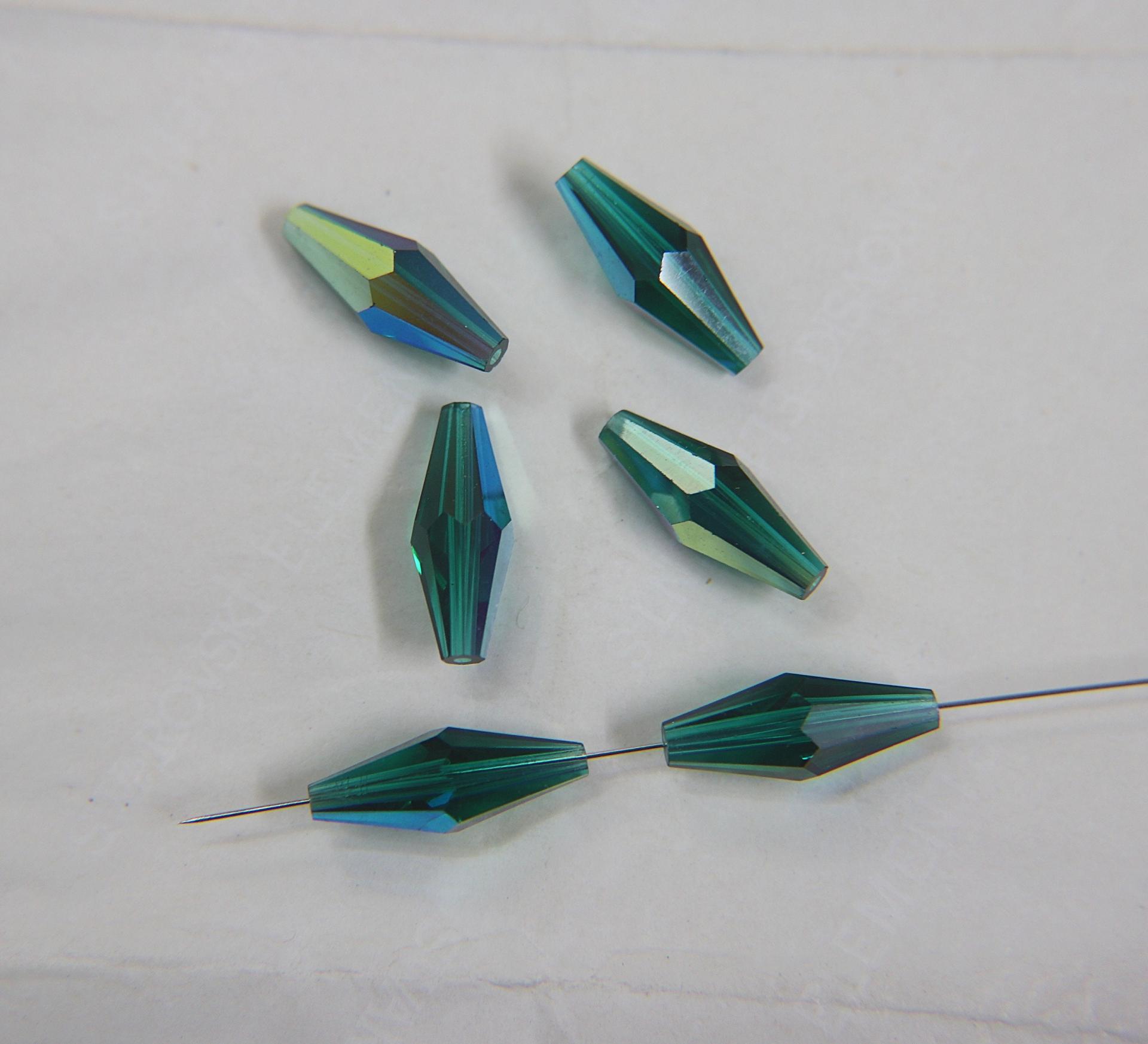 Swarovski 5205 25X10 MM Elongated Bicone (4 Colours) 2/6/12/36 Pieces jewelry making beads PREMIUM MATERIALS