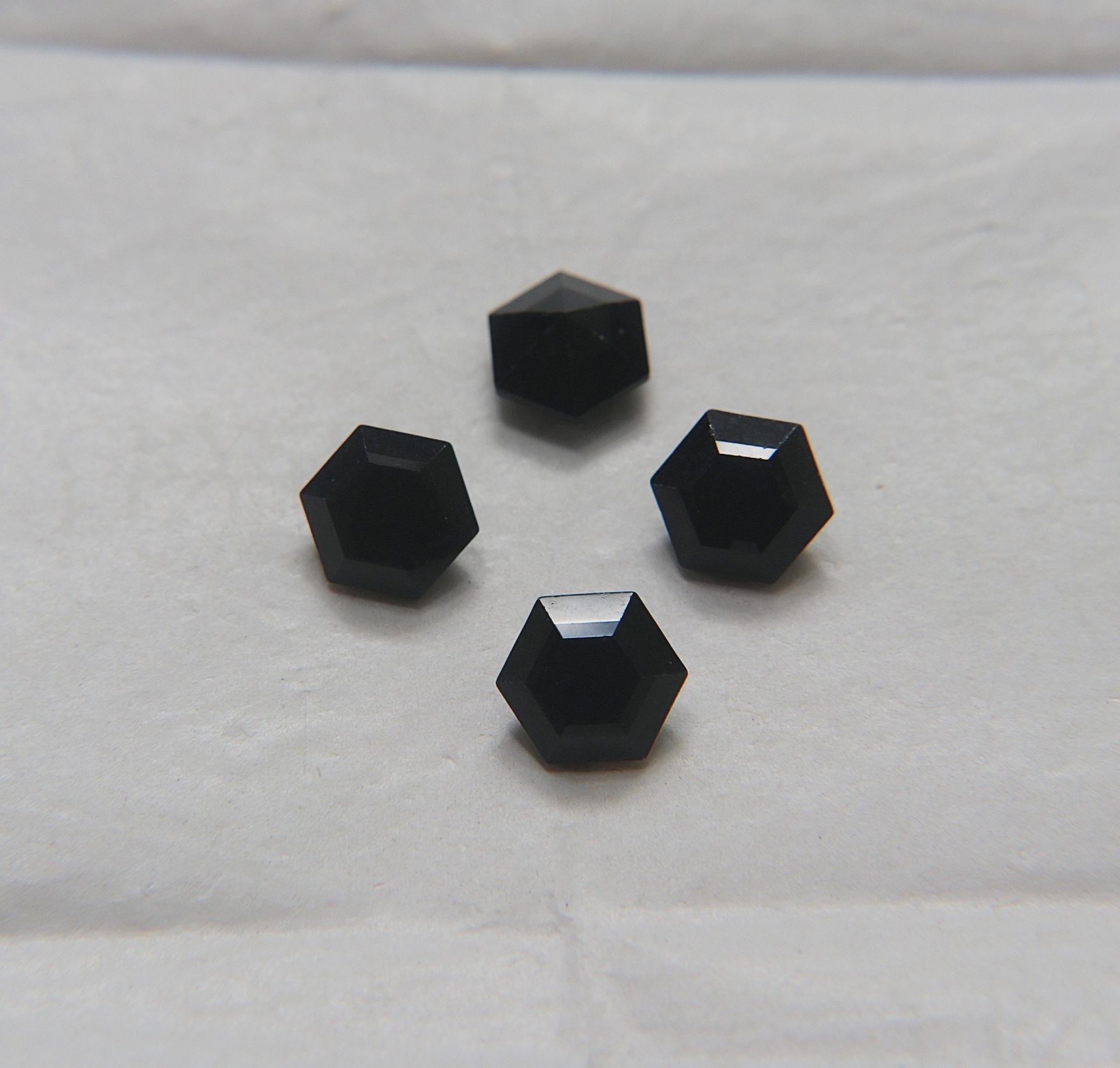 Vintage Swarovski 8 mm Swarovski Hexagon #4730 (2 Colours) Premier Crystal Rhinestones 2/6/12/36 Pieces gemstones