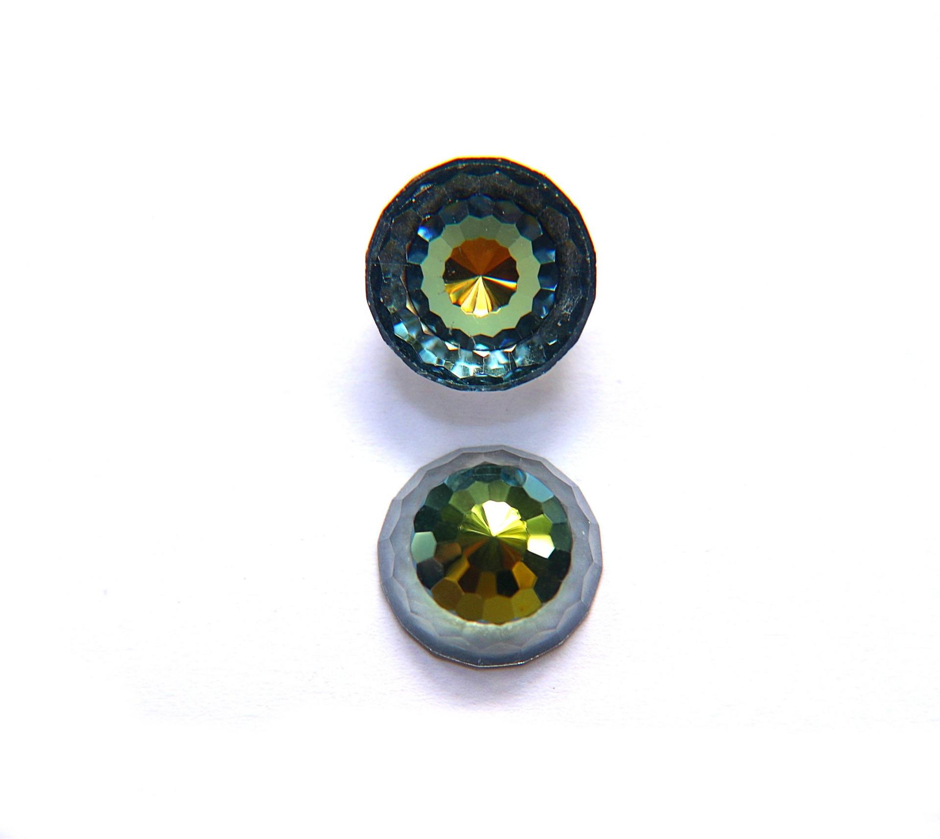 Swarovski Vintage 16/18mm D.S. Swarovski Art. 2042/B (4 Colours) Crystal Stones High Dome Flat Back 1/2/6/12/36 Pieces