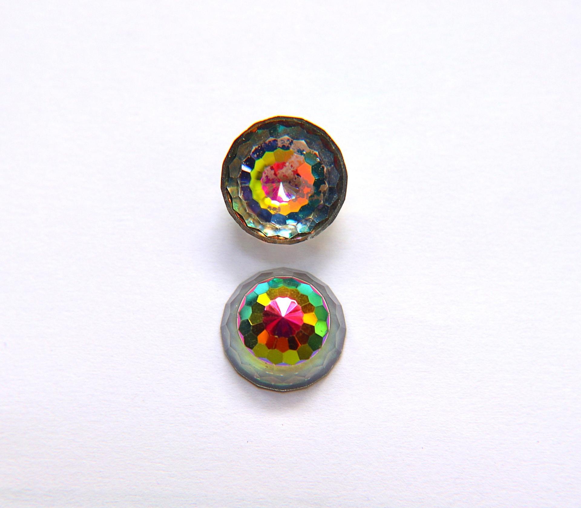 Swarovski Vintage 16/18mm D.S. Swarovski Art. 2042/B (4 Colours) Crystal Stones High Dome Flat Back 1/2/6/12/36 Pieces