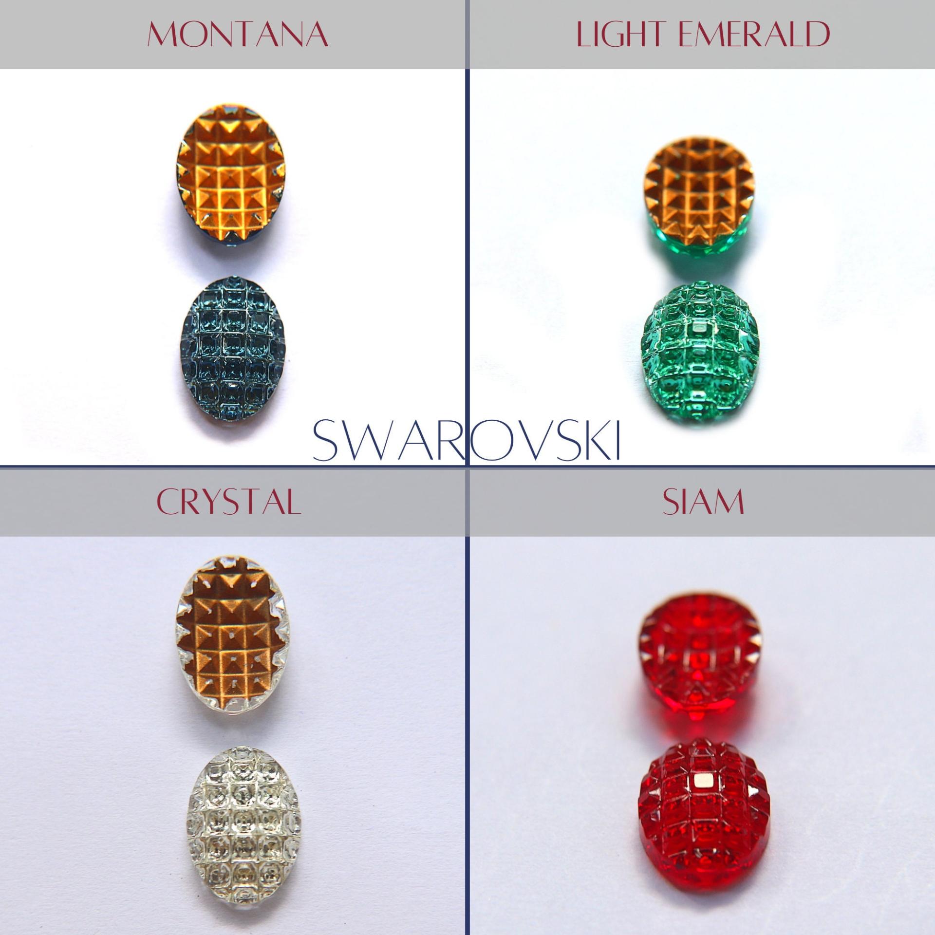 Vintage Swarovski 18X13 mm Rare Premier Crystal Rhinestones 2/6/12/36 Pieces gemstones