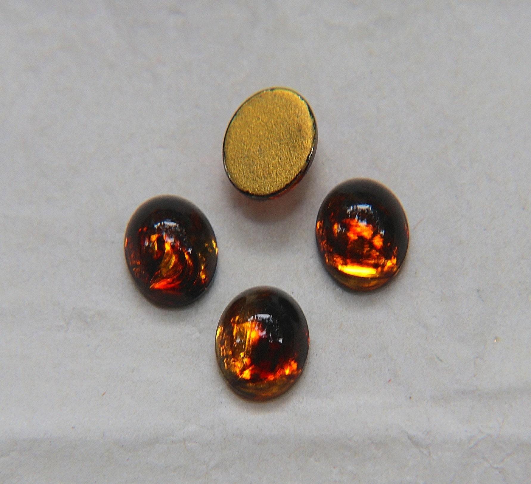 Swarovski 10x8 mm Vintage Flat Back Oval Cabochon Cabs (6 COLOURS) 18/36/72/144/360 Pieces