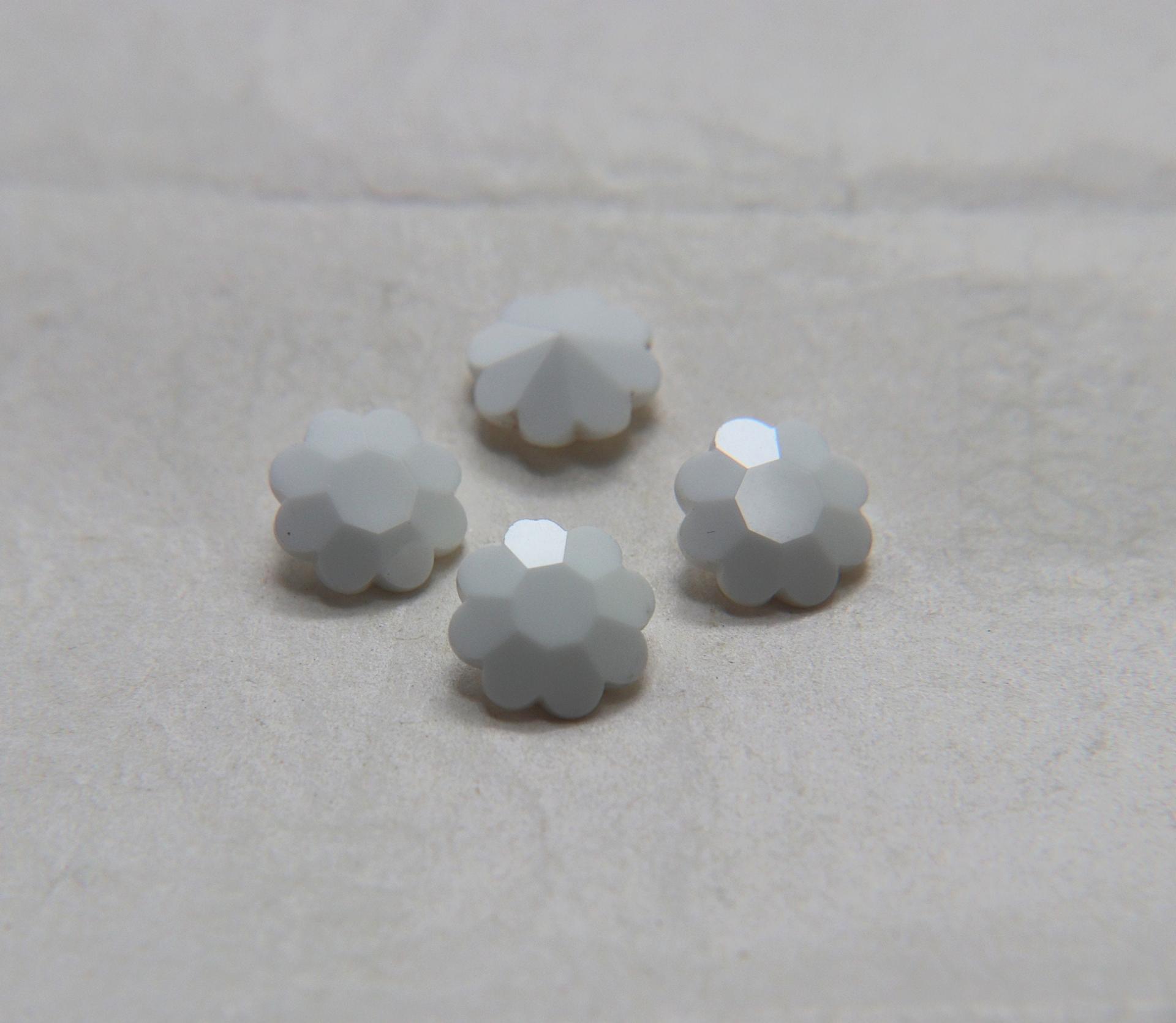 12 mm Swarovski Vintage Flower Stones (4 Colours) Rhinestones 6/12/36/72 pieces