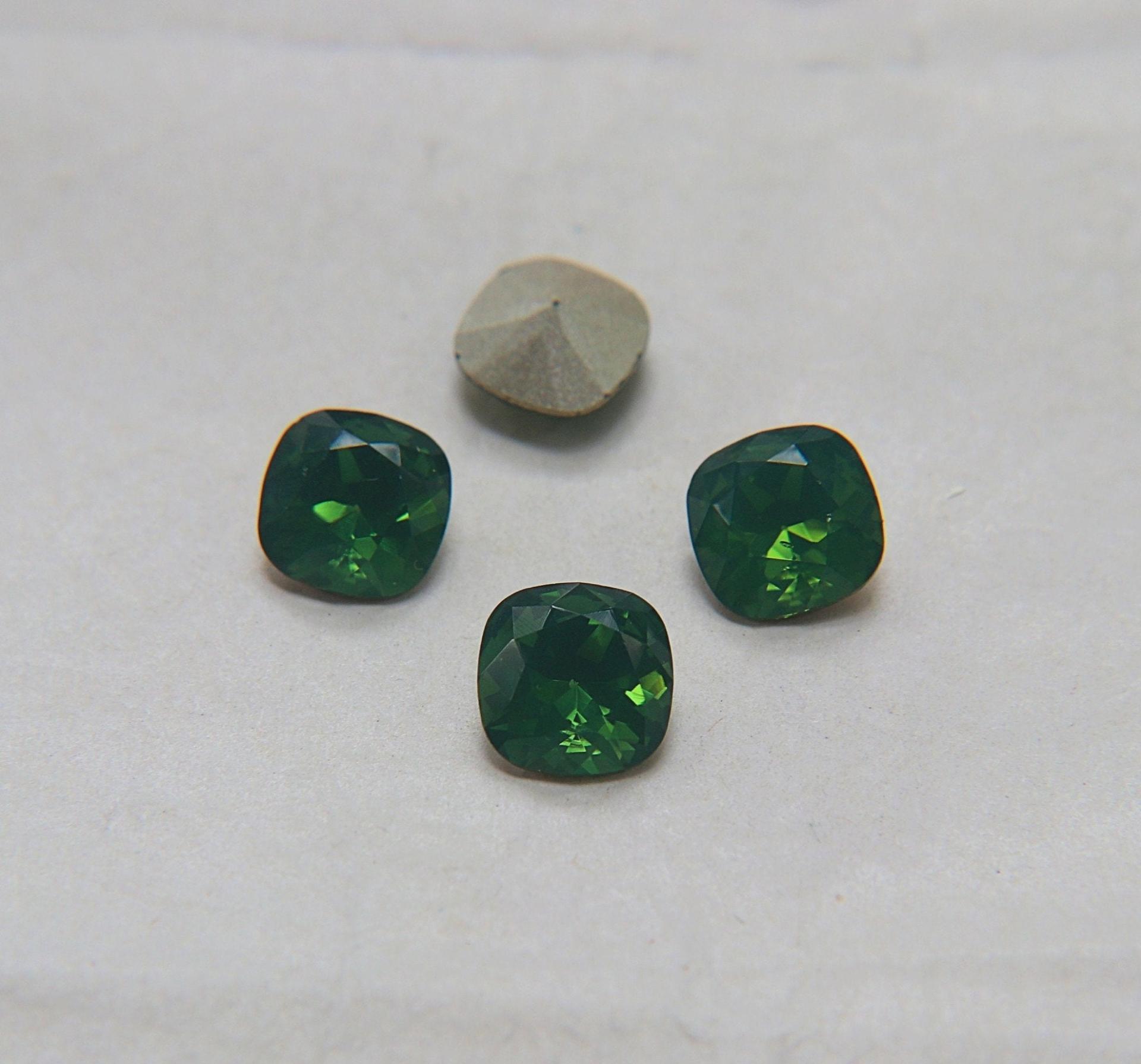 Vintage Swarovski 10 mm (15 Colours) Rounded Square 4470 Premier Crystal Rhinestones 2/6/12/36/72 Pieces gemstones