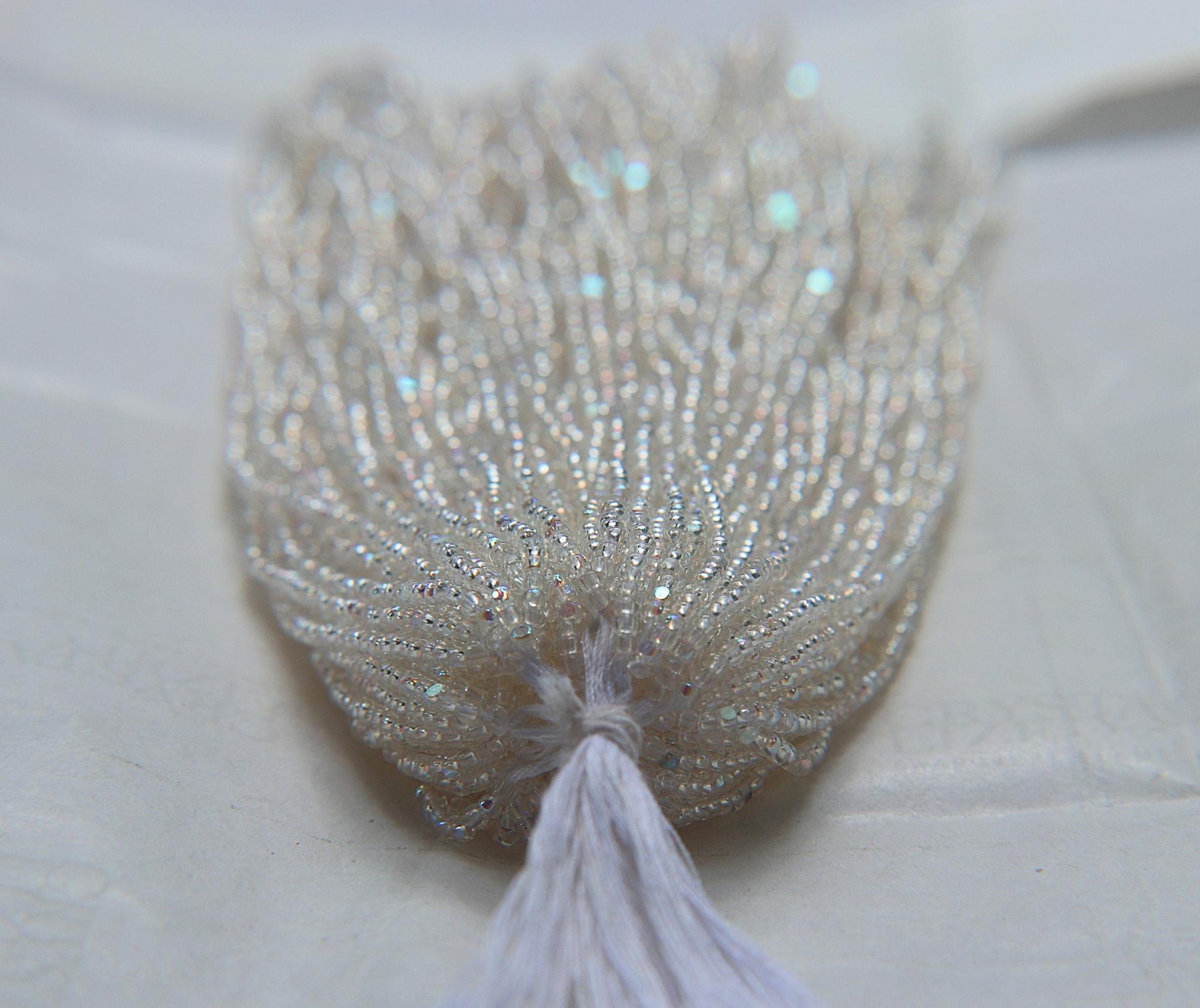 11/0 Hanks Charlotte Cut Beads Patina Transparent Crystal Aurore Boreale 1/5/25/50/100 Hanks PREMIUM SEED BEADS, Native Supplie