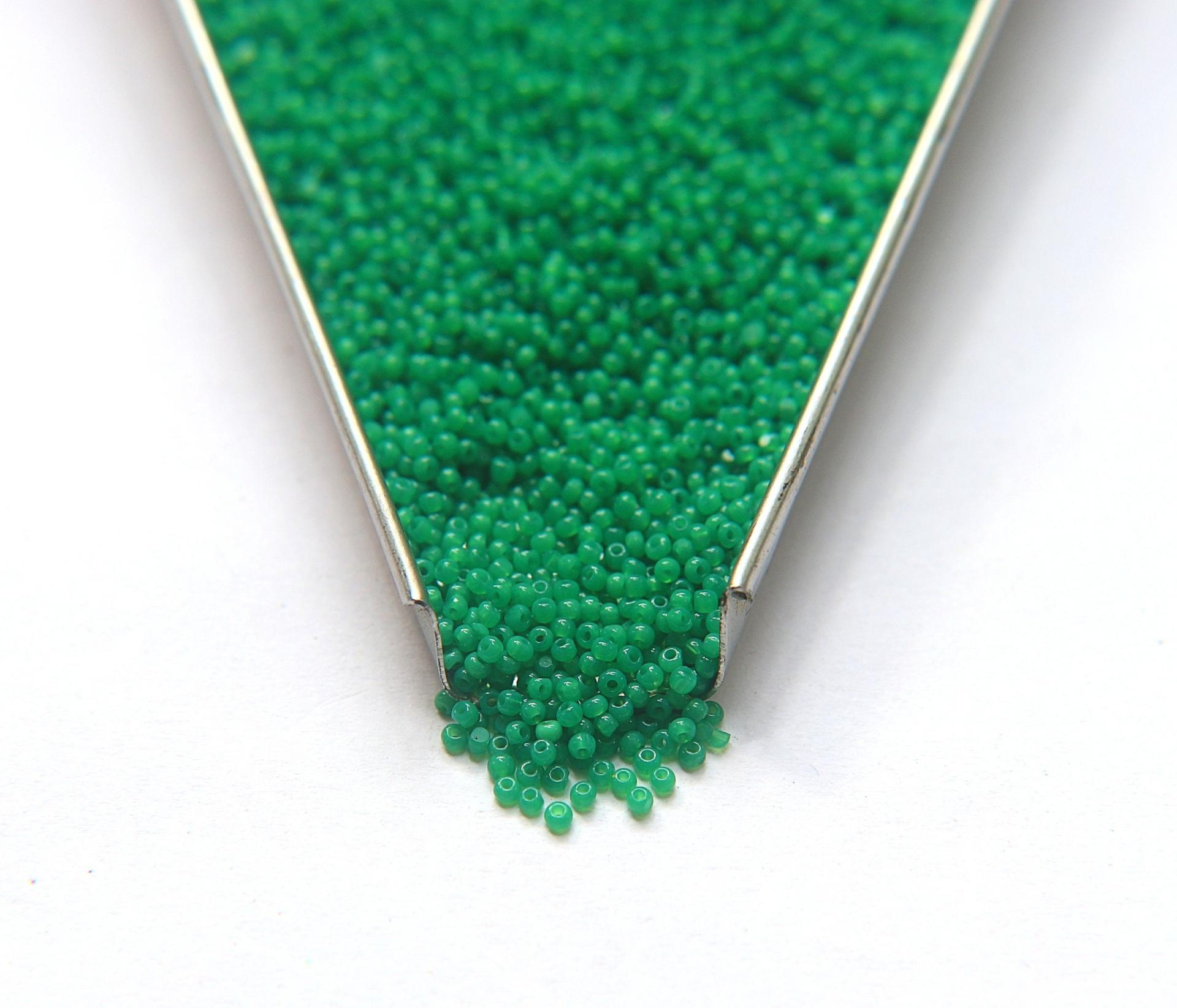 13/0 Charlotte Cut Beads 52240 Opal Green 5/10/20/50/250/500 Grams PREMIUM SEED BEADS, Native Supply