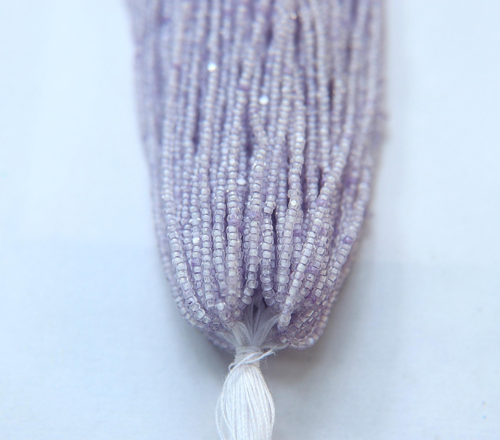 13/0 Hanks Charlotte True Cut Beads Crystal Lilac Lined 1/5/25/50/100 Hanks 1.6mm jewellery rare glass beads, jewelry supply, native supply