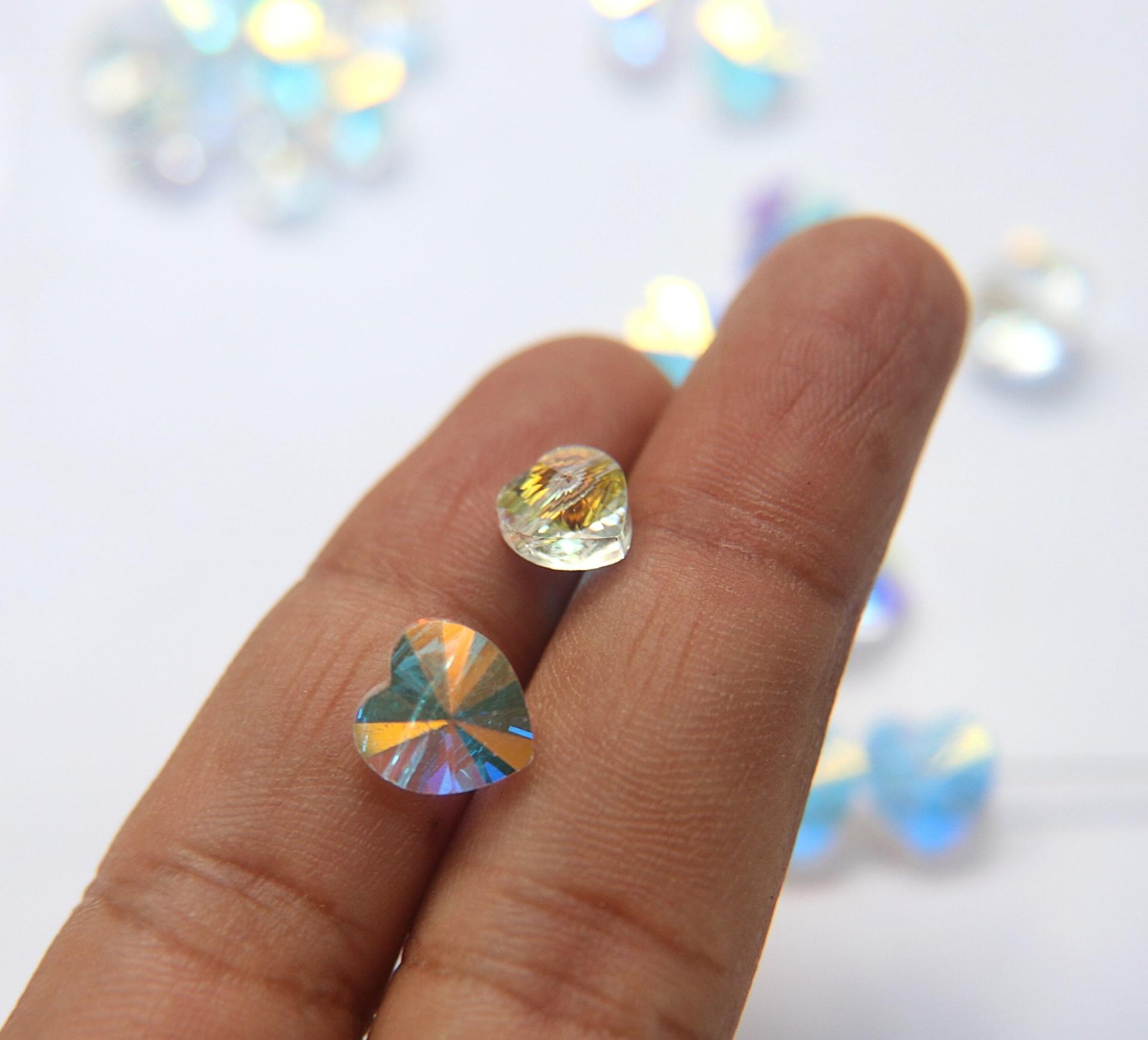 Swarovski® Vintage Crystal Elements 8/10MM 5742 in CRYSTAL Aurore Boreale 6/12/24/72/144 pieces wedding decorations, jewelry supplies