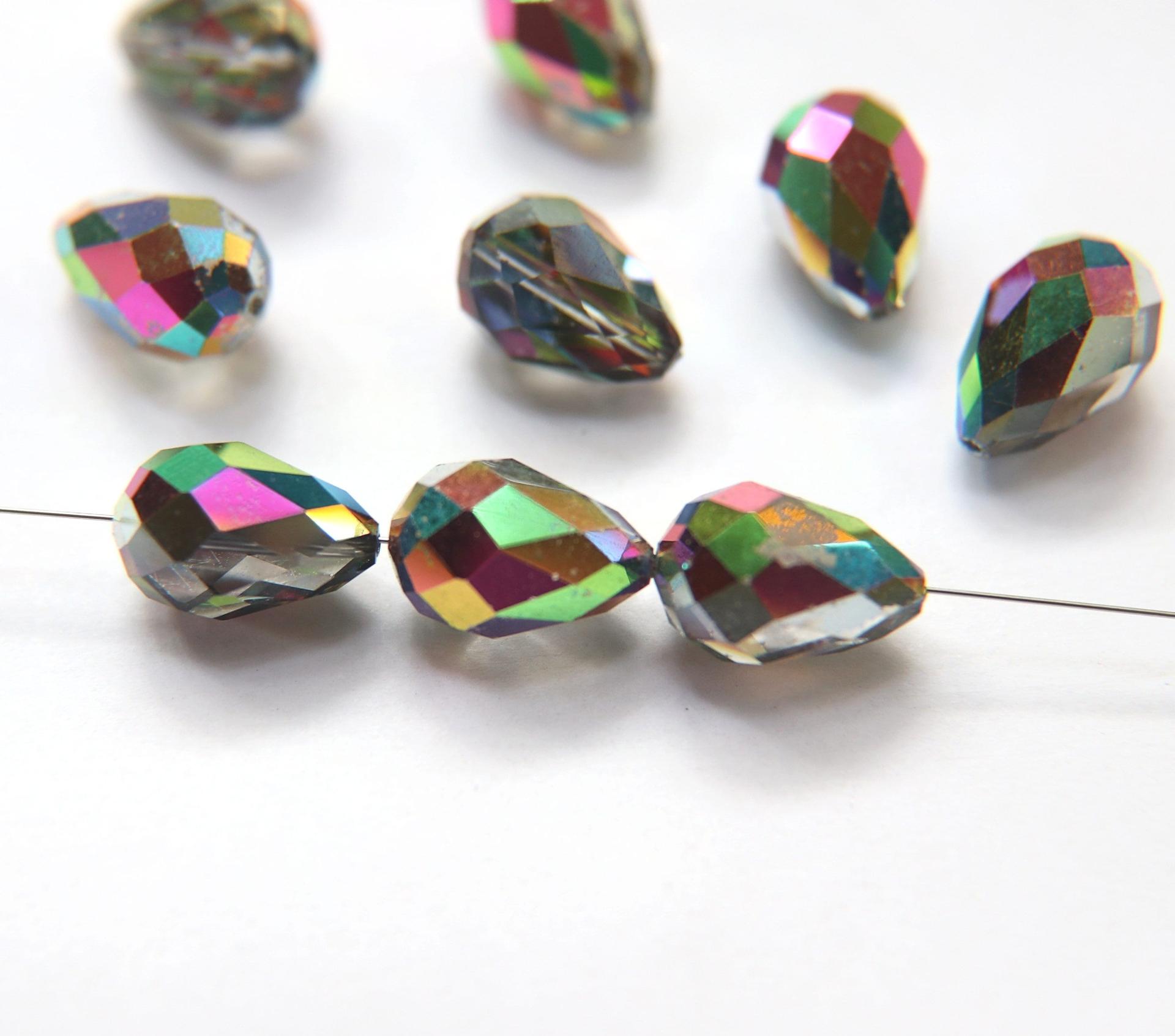 5500 10.5X7 MM Swarovski Pear Beads (4 COLOURS) 2/12/36 Pieces, fancy beads decorations, wedding embellishments, jewelry making