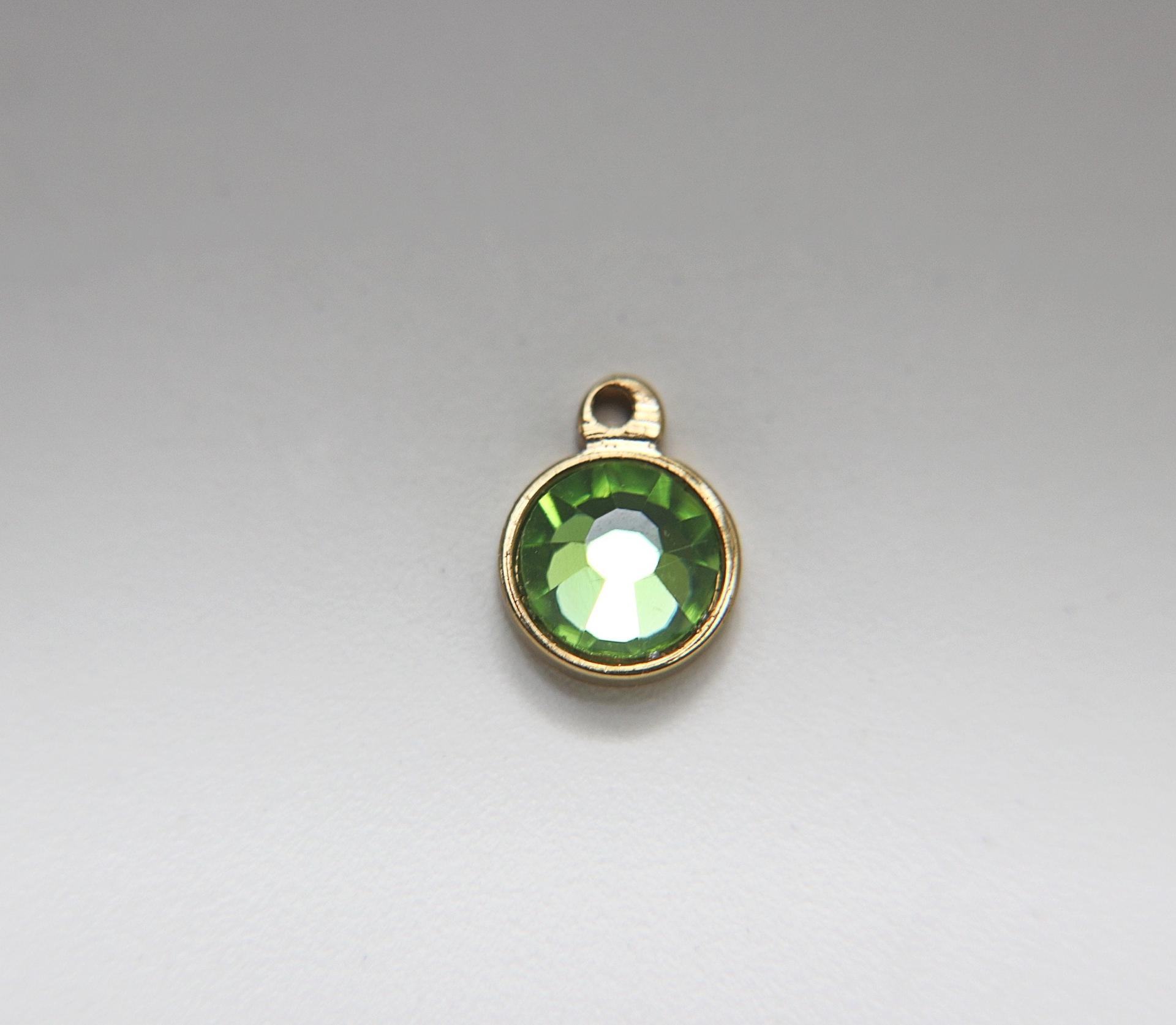 Swarovski 10mm Round setting drop one loop (4 Colours) 12/24/100/500 Pieces jewelry supplies