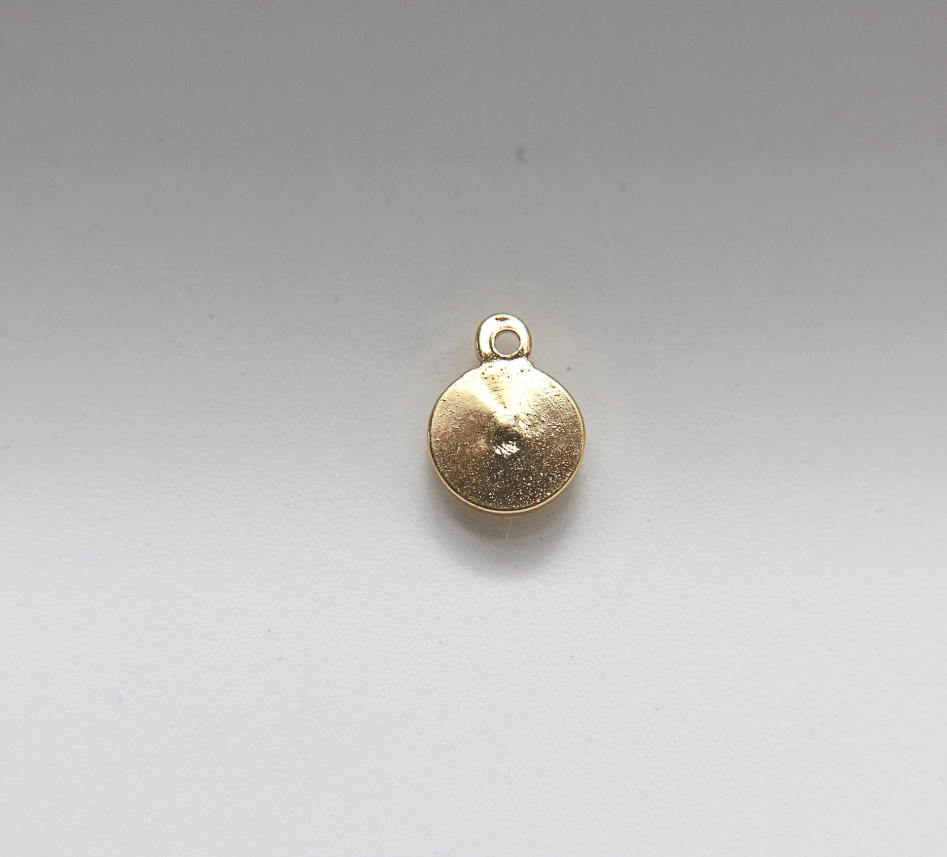 Swarovski 10mm Round setting drop one loop (4 Colours) 12/24/100/500 Pieces jewelry supplies