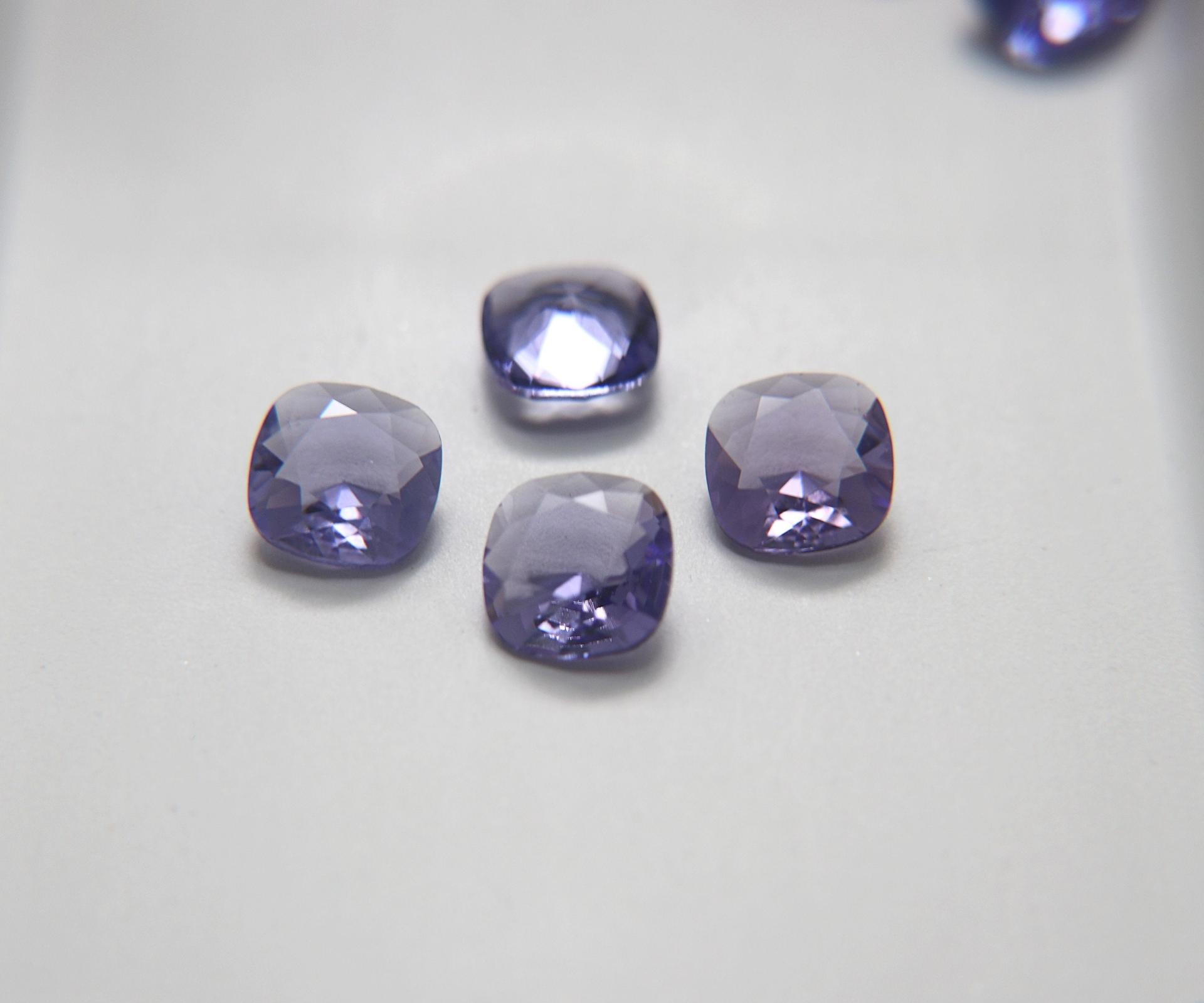 Vintage Swarovski 12 mm Rounded Square 4470 UNFOILED Premier Crystal Rhinestones for rings earrings gemstones