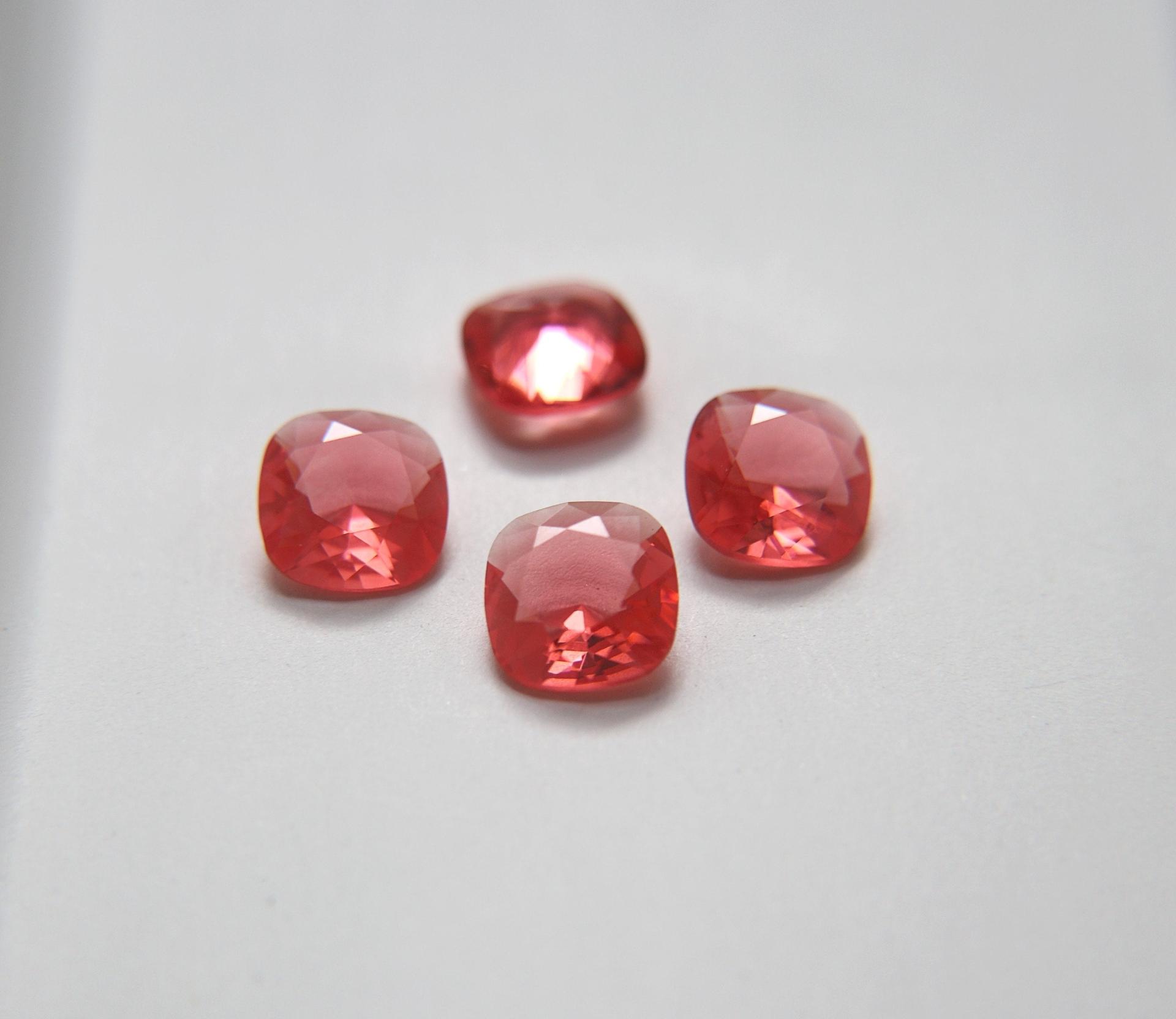 Vintage Swarovski 12 mm Rounded Square 4470 UNFOILED Premier Crystal Rhinestones for rings earrings gemstones