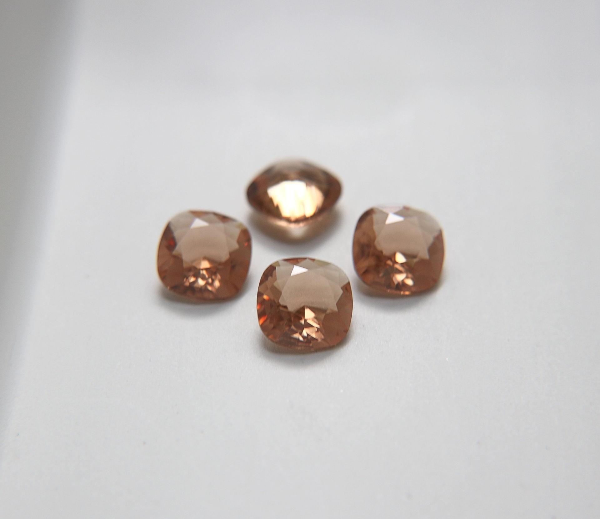 Vintage Swarovski 12 mm Rounded Square 4470 UNFOILED Premier Crystal Rhinestones for rings earrings gemstones