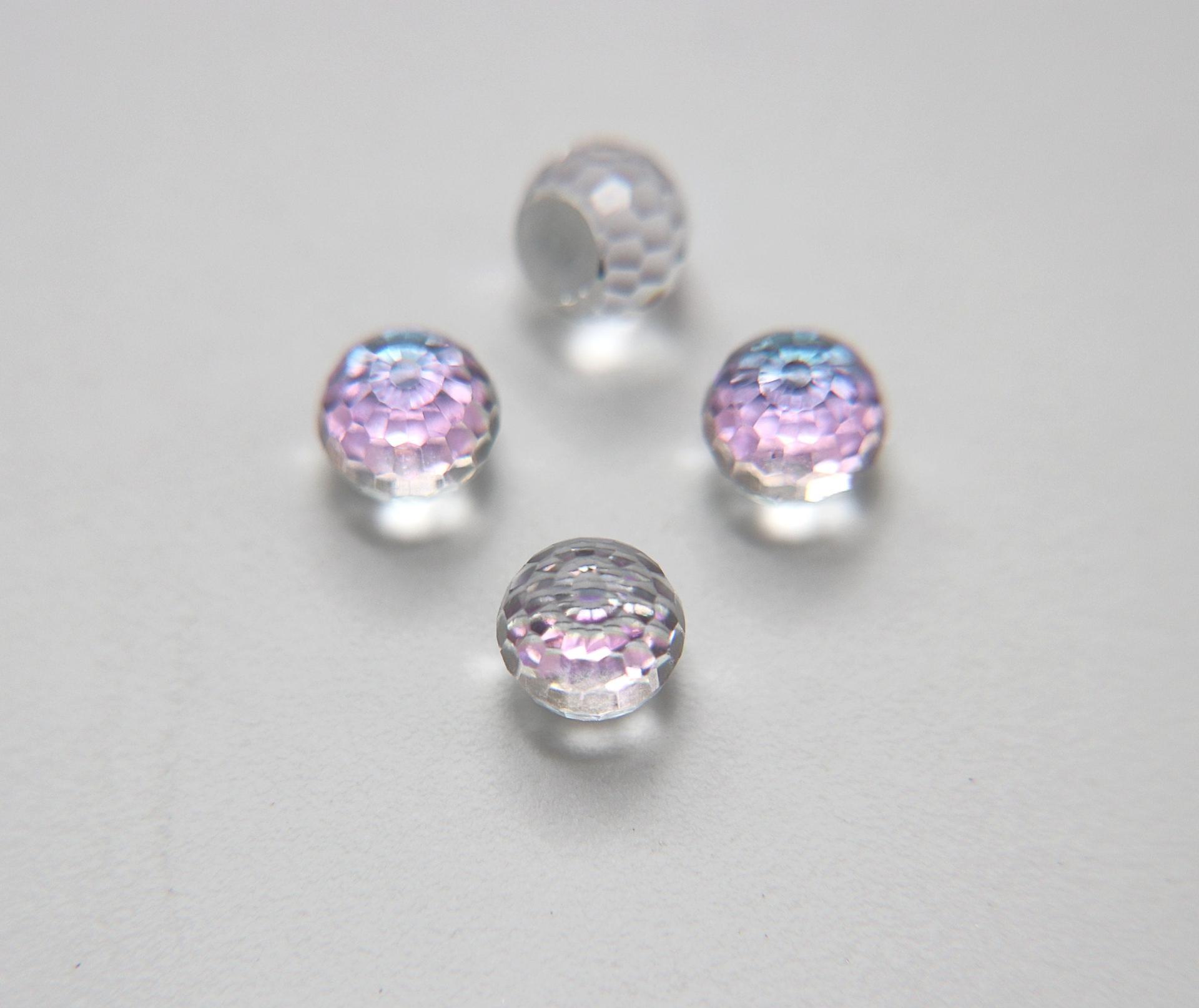8mm Swarovski 4869 Disco Ball Fancy Stone Vintage Austrian lead crystal rhinestones 6/12/36/72 Pieces