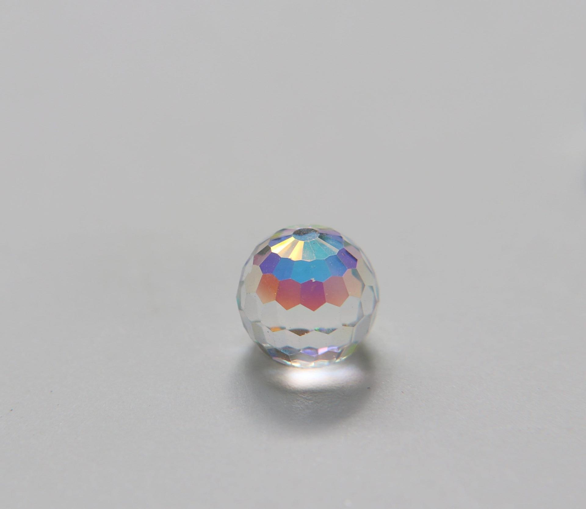 Disco Ball Rhinestones in 10mm  Flat Back Sphere Glass Crystal