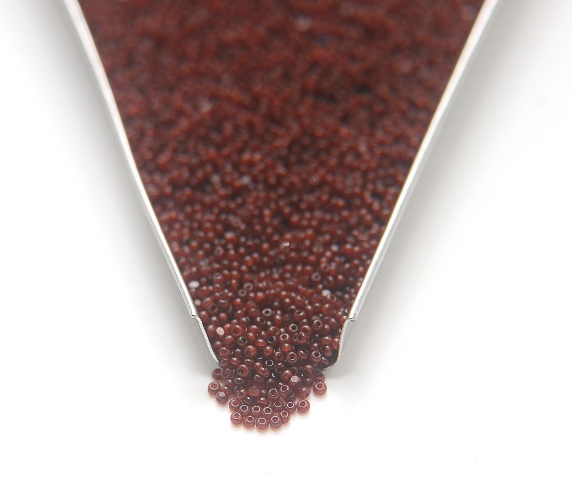 11/0 Charlotte True Cut Beads Smoked Topaz Opal 10/20/50/250/500 Grams Premium Seed beads, native supply