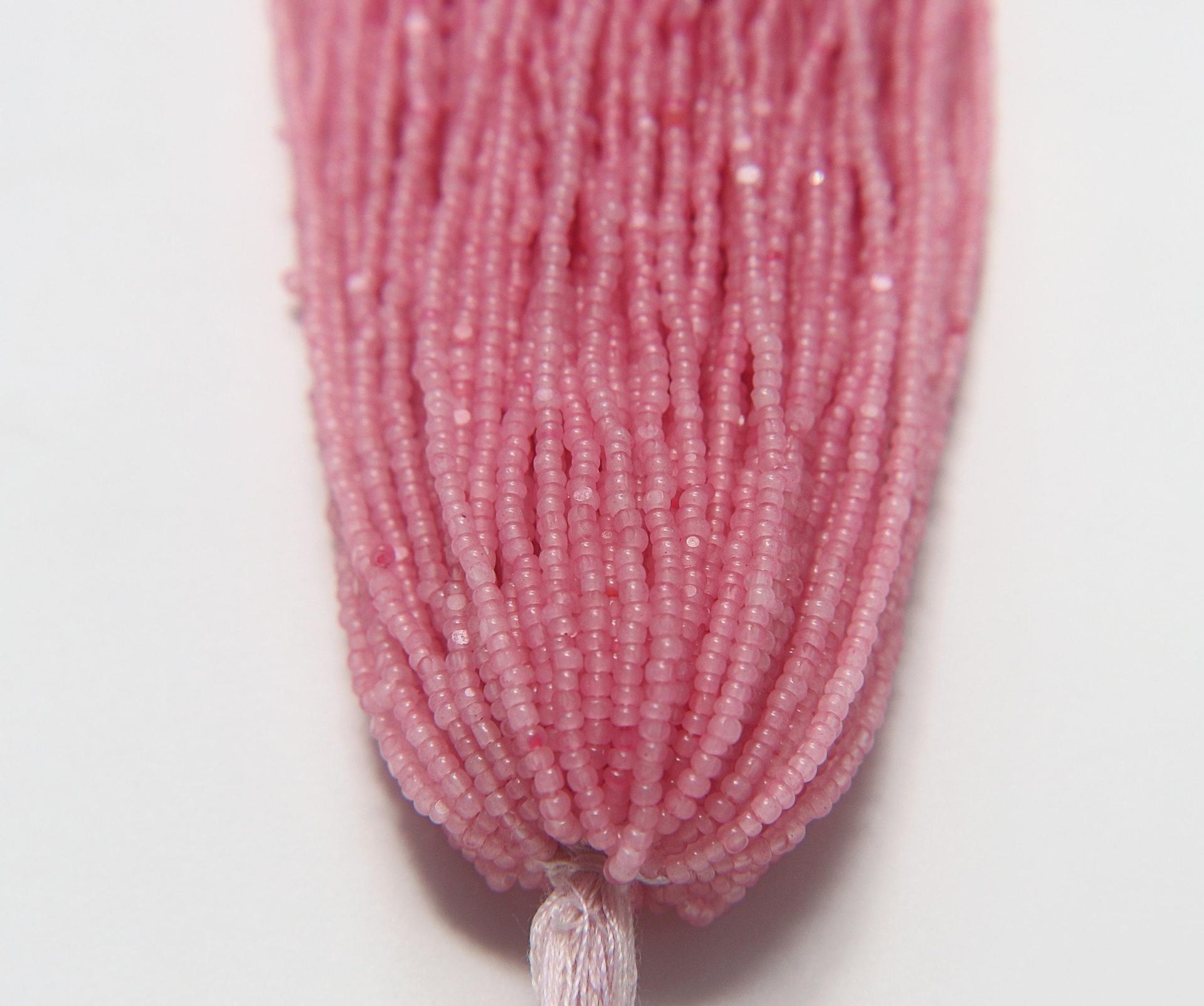 13/0 Hanks Charlotte Cut Beads Light Rose Opal 1/5/25/50/100 Hanks jewellery rare heart beads, jewelry supply, native supply,