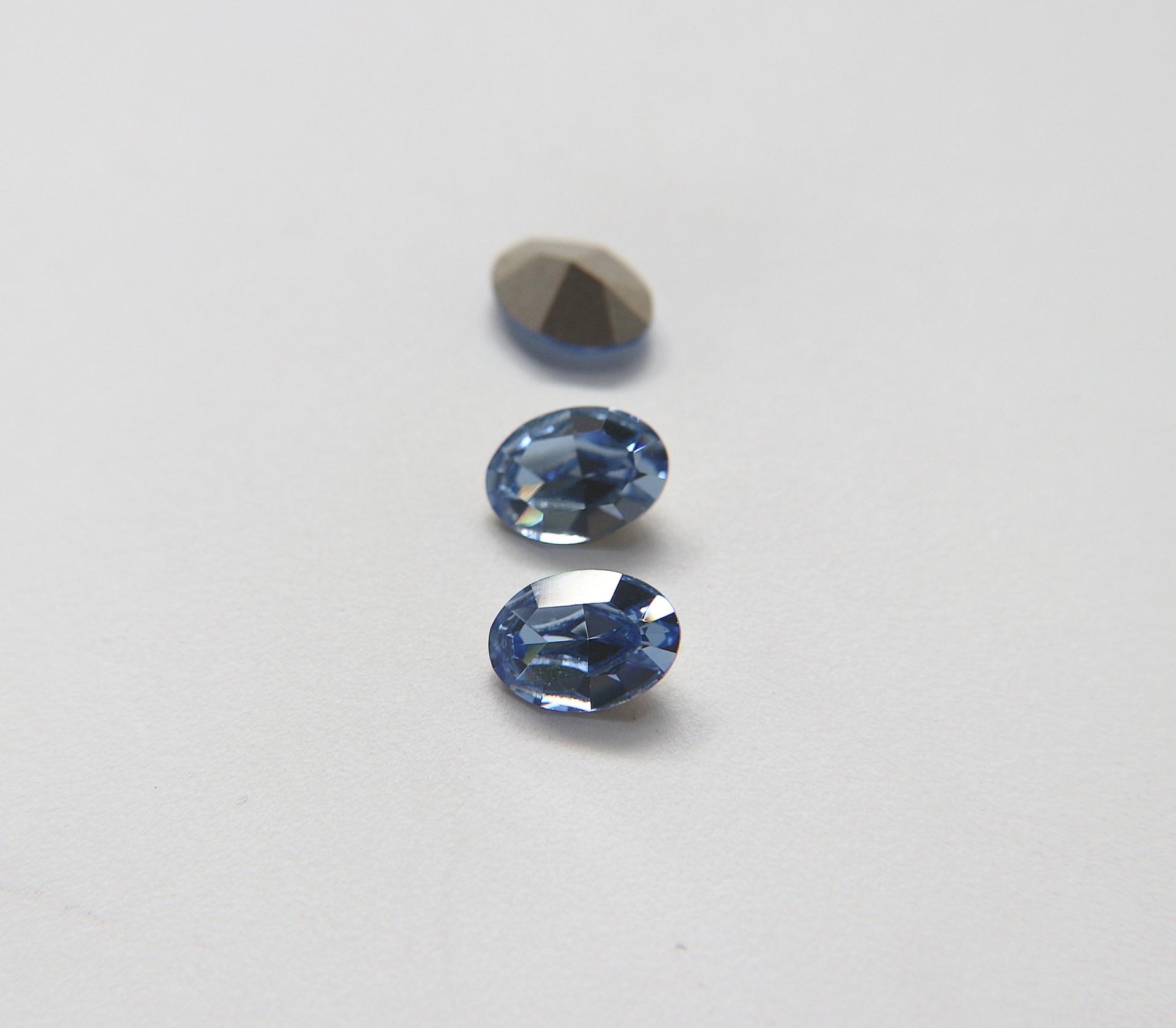 Vintage Swarovski 14x10 mm Crystal Fancy Oval Shape 4128/4100 Premier Crystal Rhinestones Stone gemstones jewlery making color zirconium